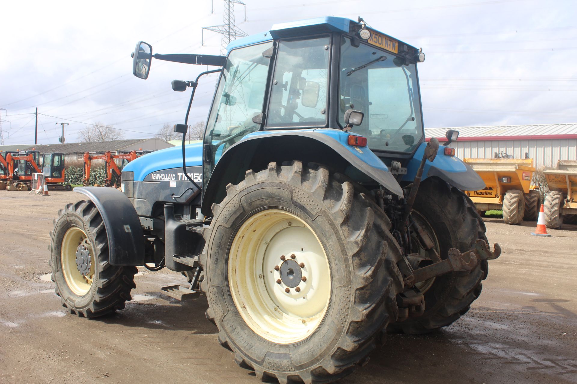 New Holland TM150 4WD tractor. Registration X501 NTW. Date of first registration 01/09/2000. Showing - Image 4 of 88