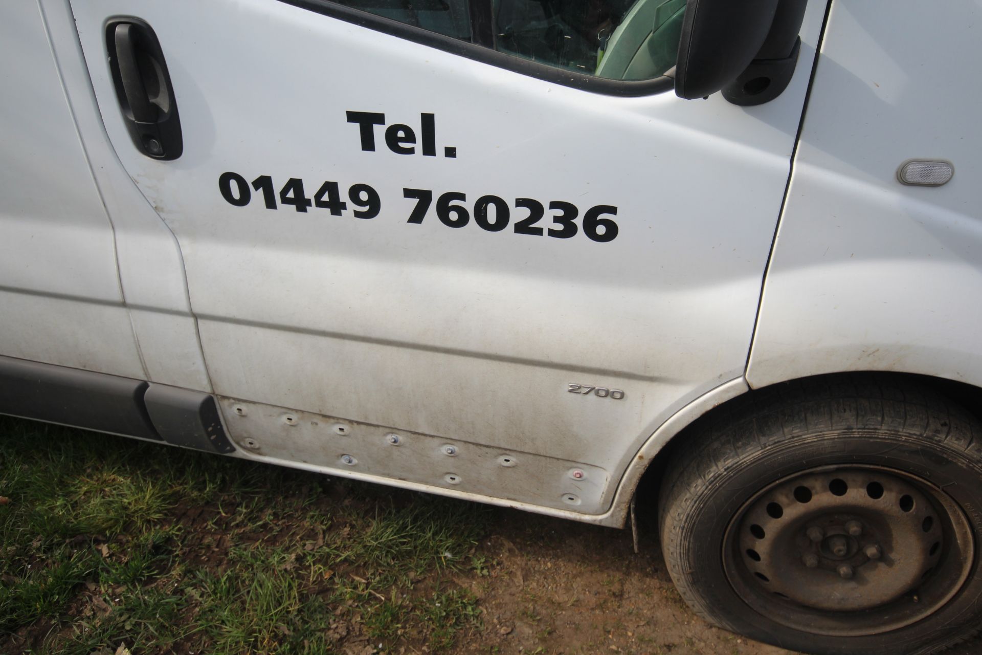 Renault Traffic 2700 2L diesel manual van. Registration AE58 DZW. Date of first registration 22/09/ - Image 10 of 50