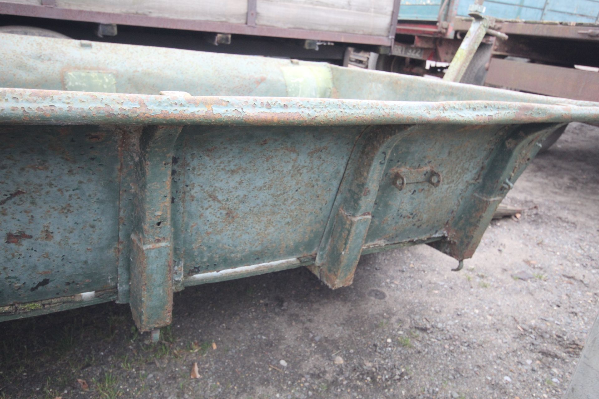 Ferguson LJEA-40 30cwt tipping trailer. Badged. Serial number 1371. For restoration. - Image 15 of 16