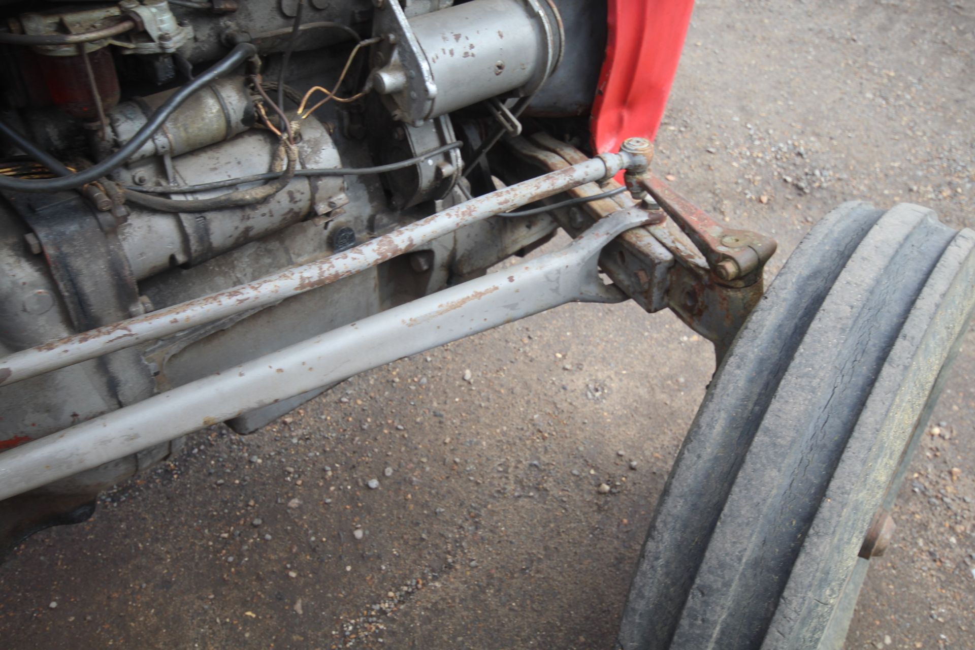 Massey Ferguson 35X 2WD tractor. 1963. Serial number SNMY313859. 11-28 rear wheels and tyres. - Image 35 of 43