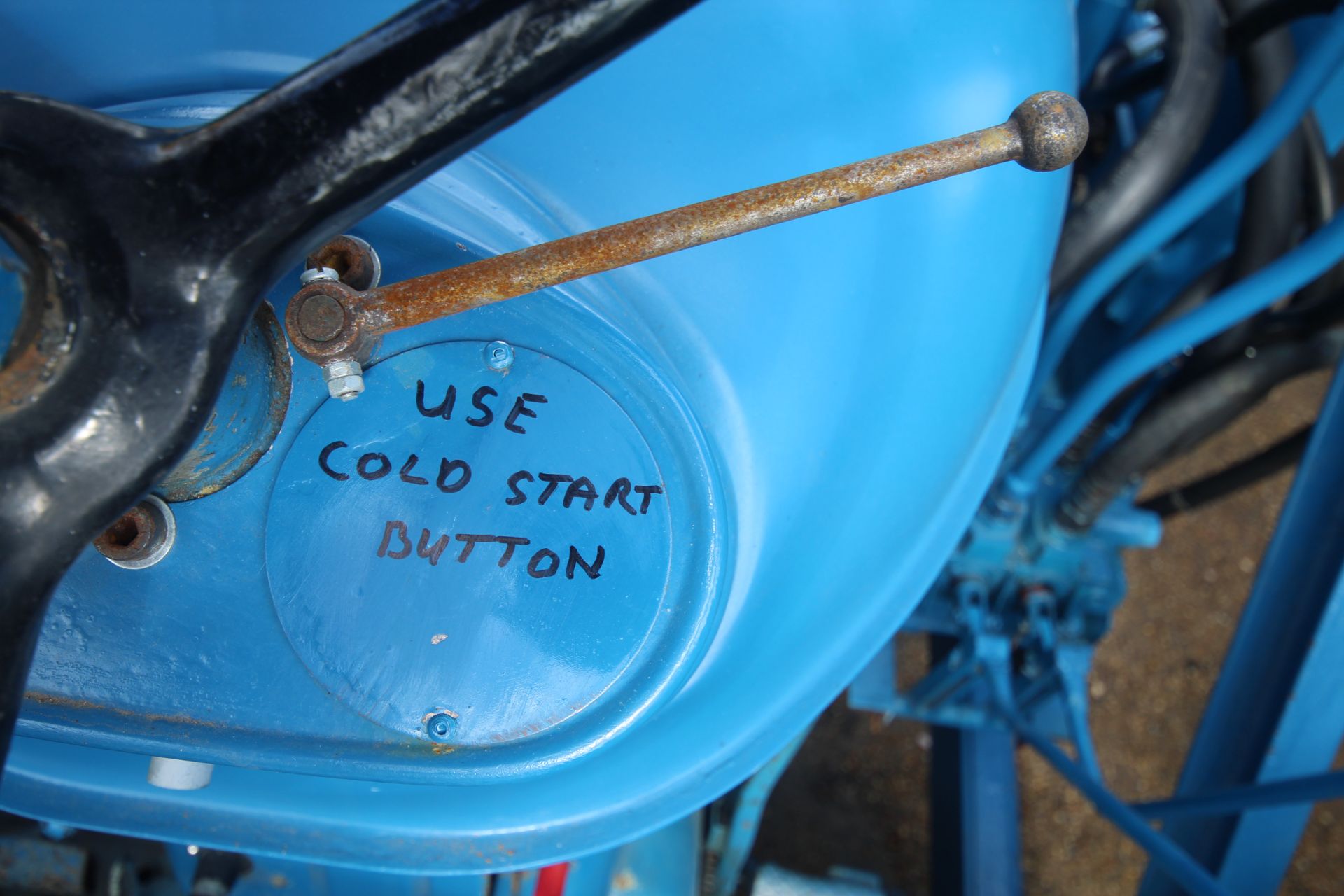 Fordson Power Major 2WD tractor. Registration 708 GUR (no paperwork). 12.4-36 rear wheels and - Image 47 of 54