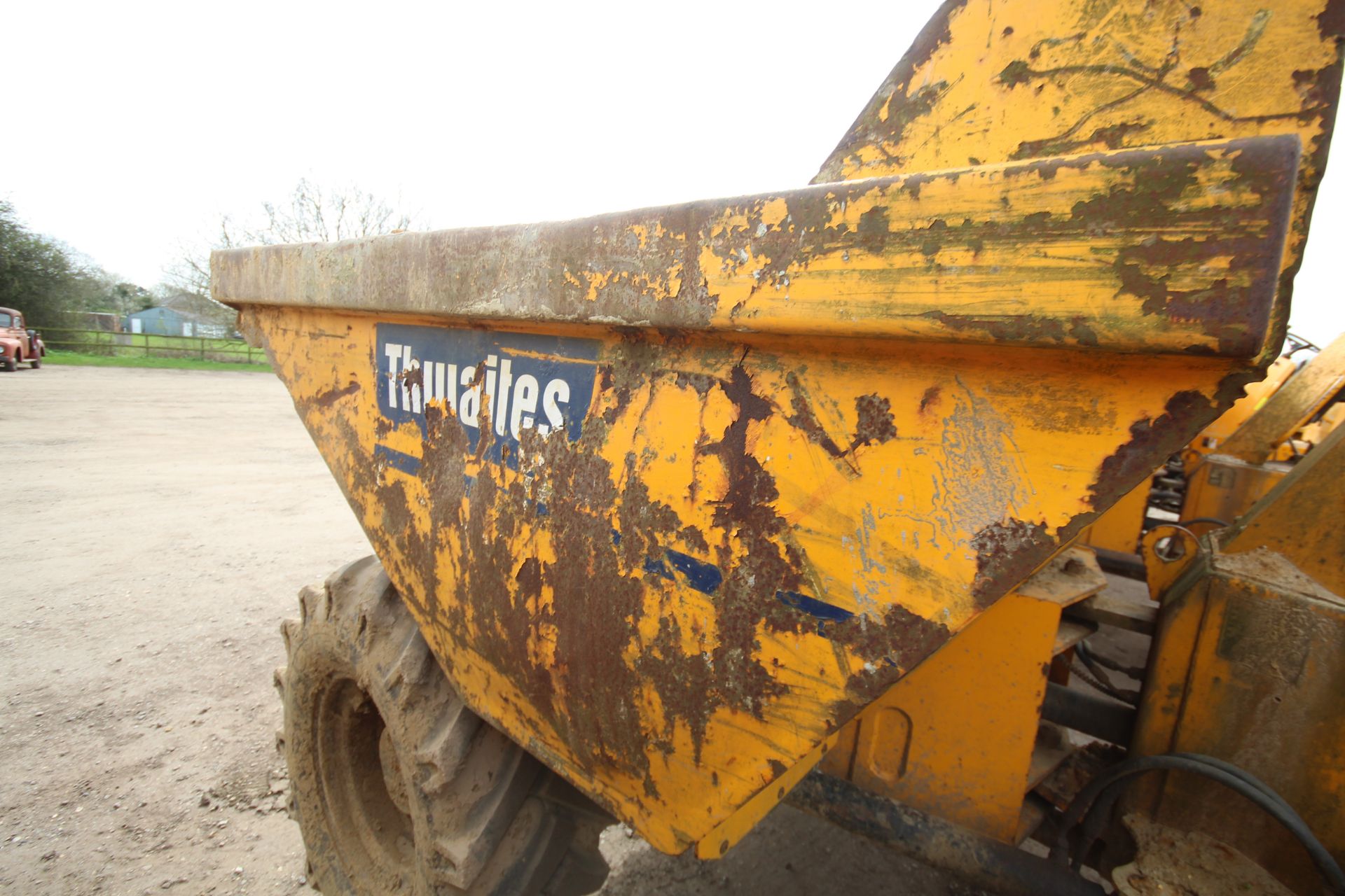 Thwaites 6T 4WD dumper. 2007. 4,971 hours. Serial number SLCM565ZZ706B4658. 405/70-20 wheels and - Image 23 of 35