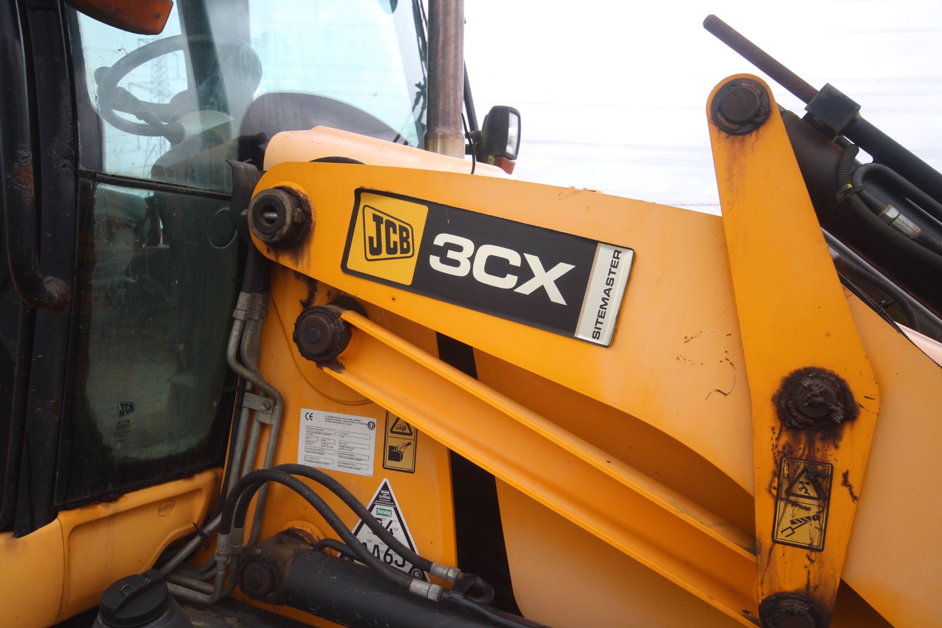 JCB P21 3CX Sitemaster backhoe loader. Registration HF59 CZV. Date of first registration 01/09/2009. - Image 51 of 76