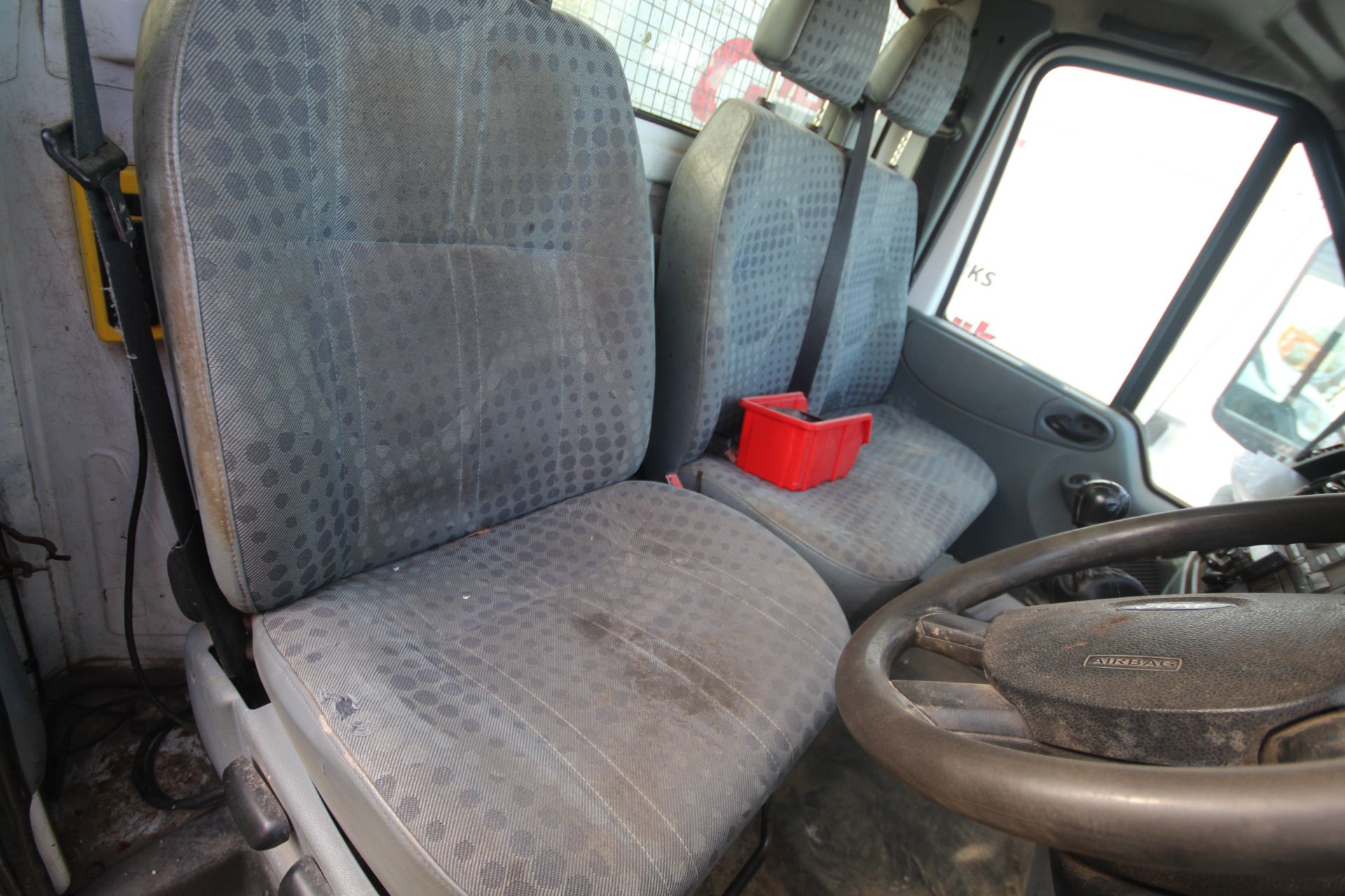 Ford Transit 350 2.4L diesel manual drop side tipper. Registration AD60 YML. Date of first - Image 30 of 35