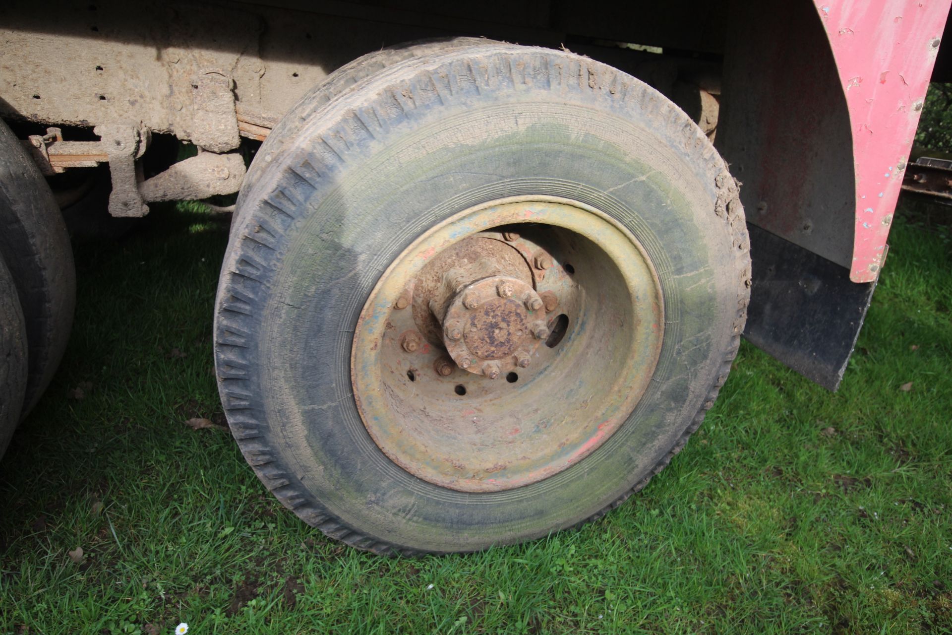 18T twin axle lorry conversion tipping trailer. With aluminium body. V - Image 18 of 28