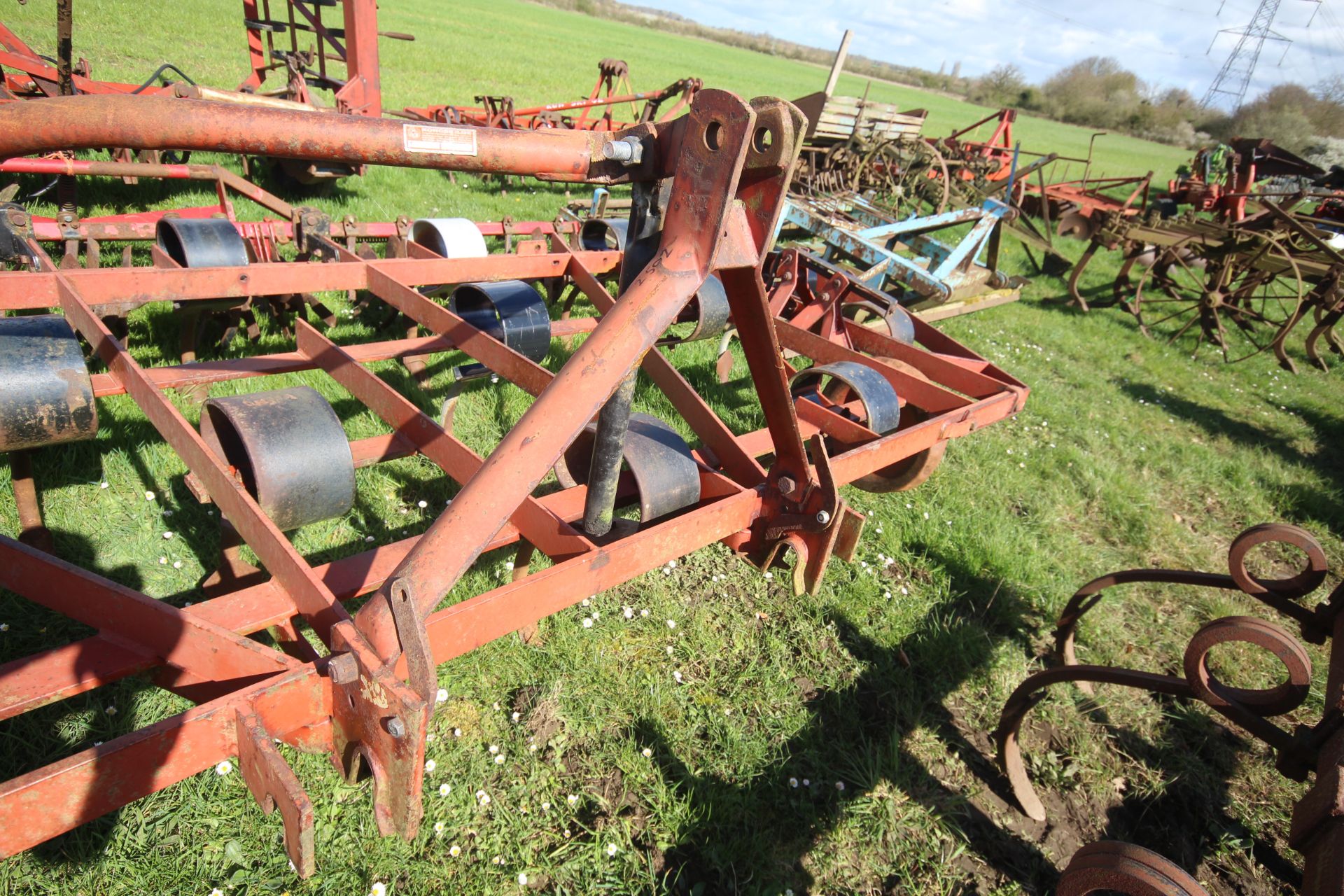 Kongskilde manual fold Vibroflex. With following Rotaflex. From a local Deceased estate. Manual - Bild 5 aus 21