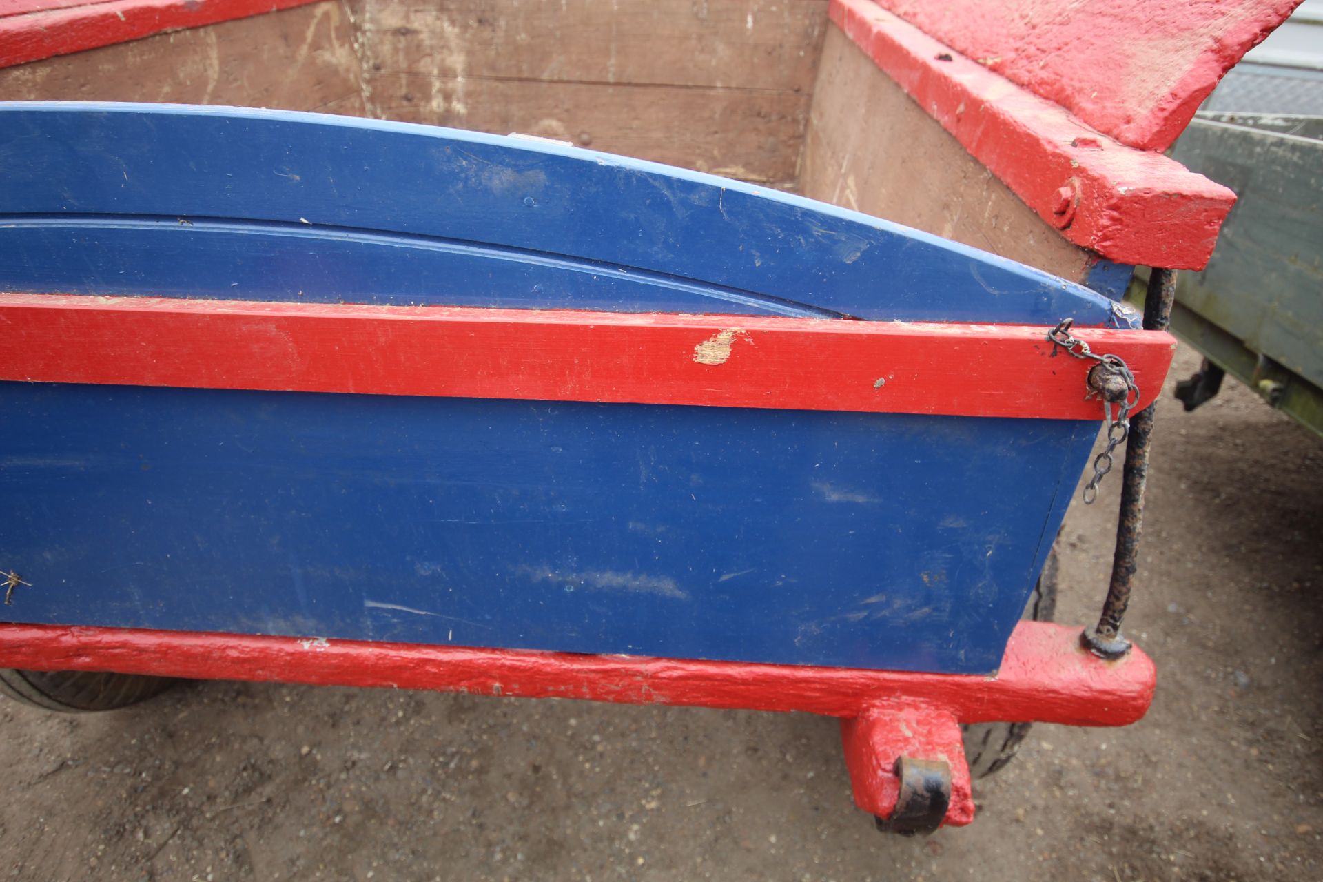 Tumbrel. With tractor drawbar. - Image 17 of 30