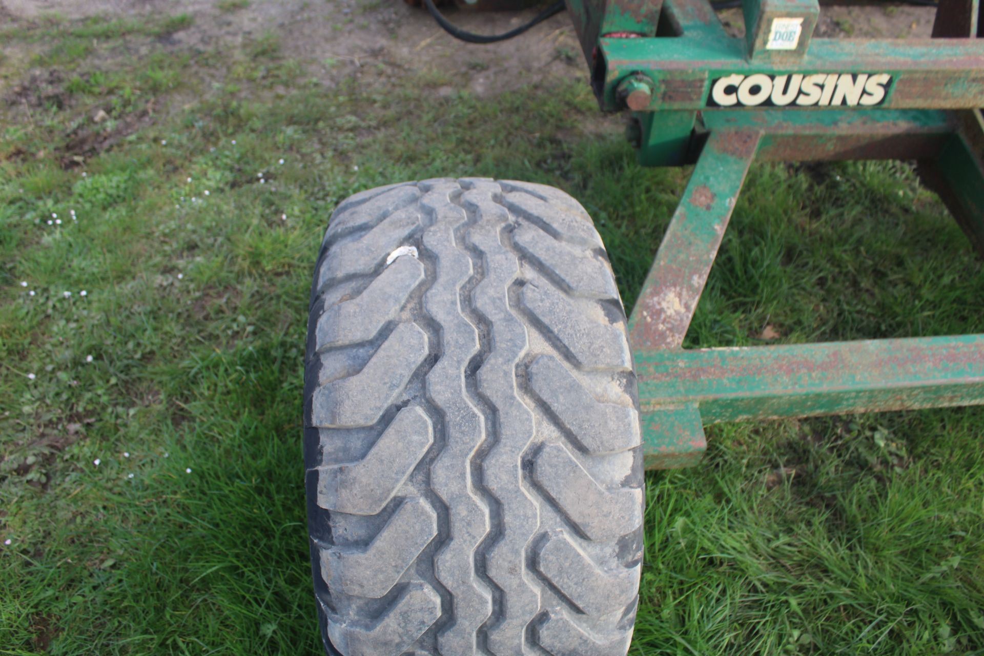 Cousins 24ft vertical folding rolls. With breaker rings. V - Image 17 of 36