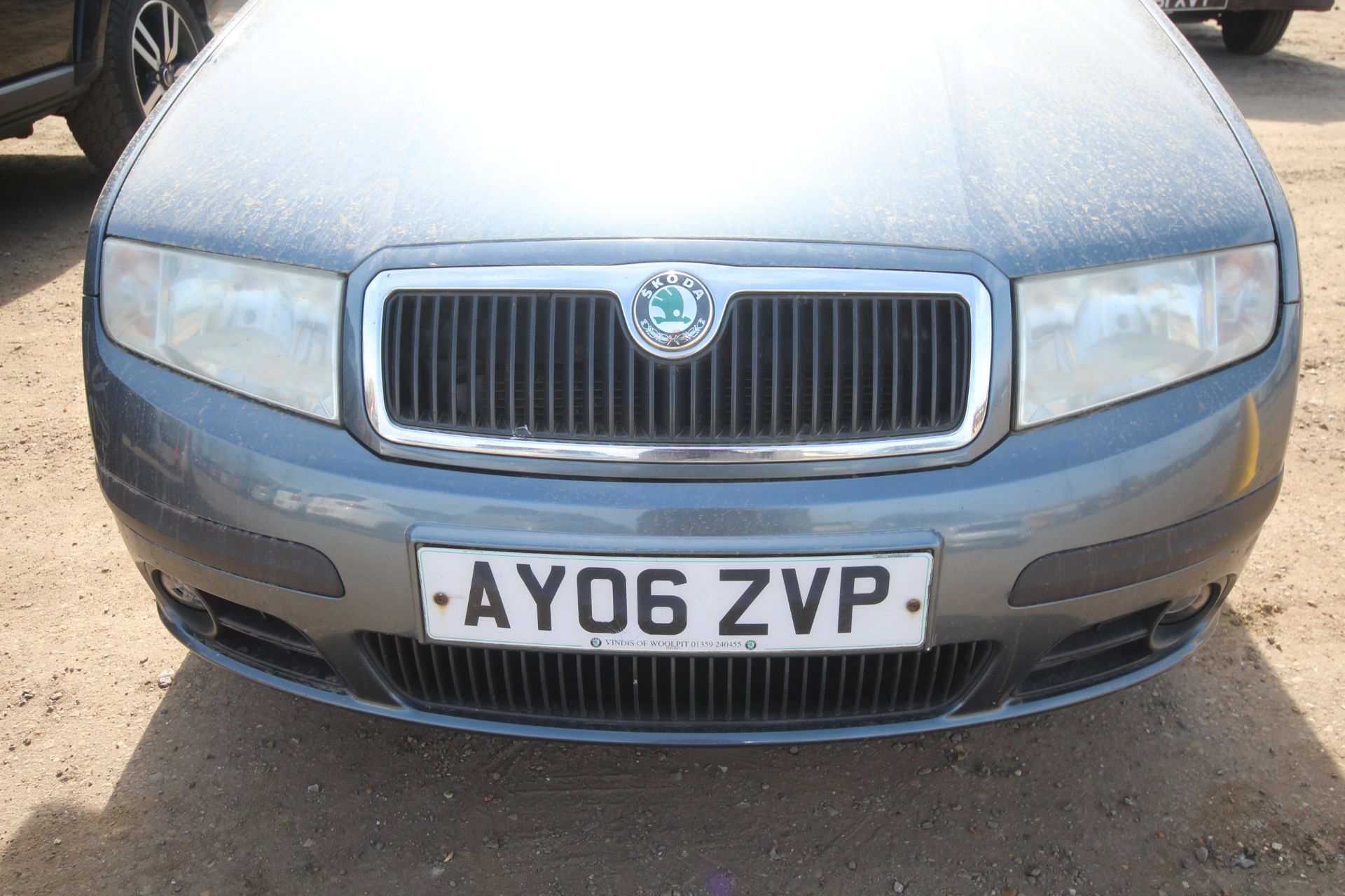 Skoda Fabia 1.9L diesel manual estate. Registration AY06 ZVP. Date of first registration 18/03/2006. - Image 4 of 58