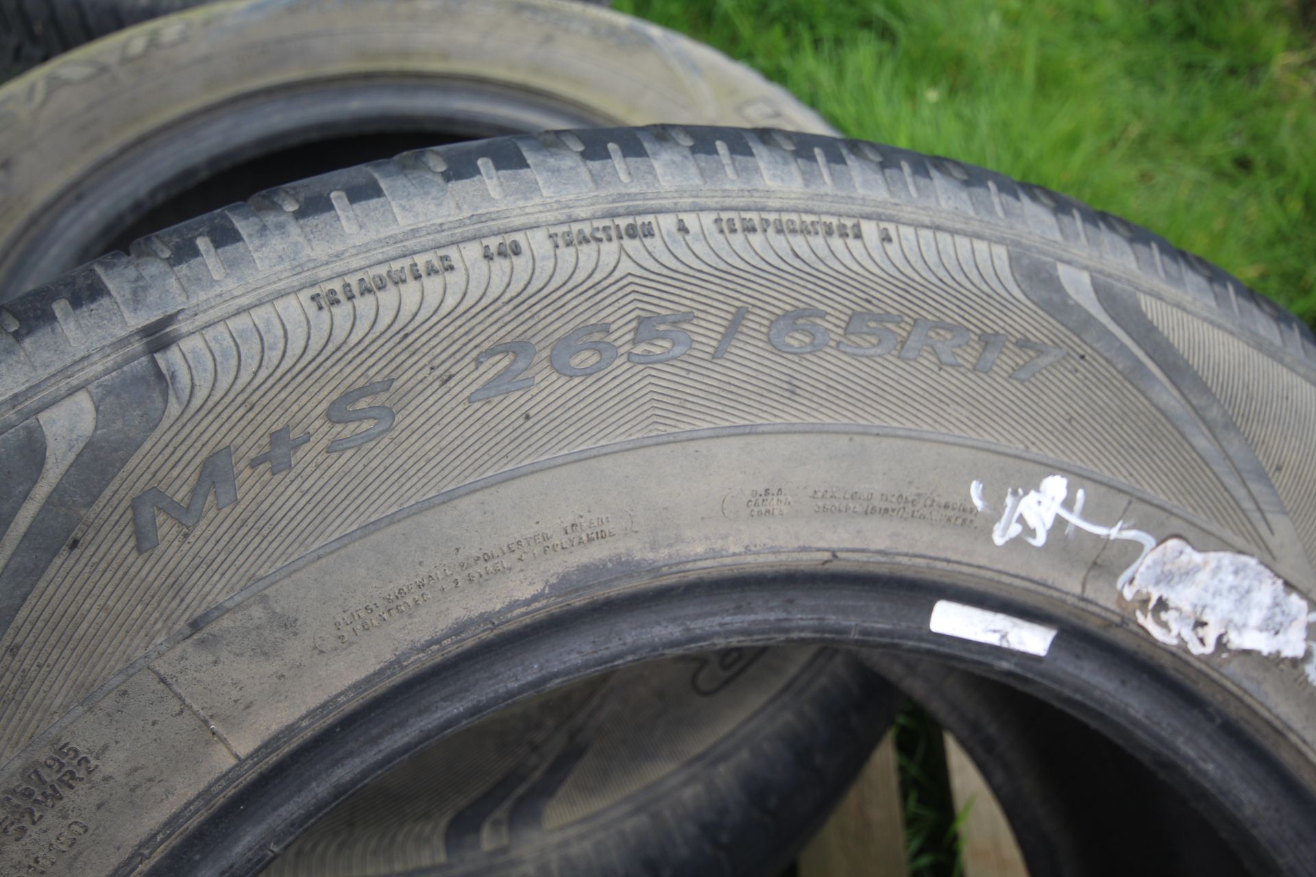2x 265/65R17 Ford Ranger tyres. - Image 3 of 3