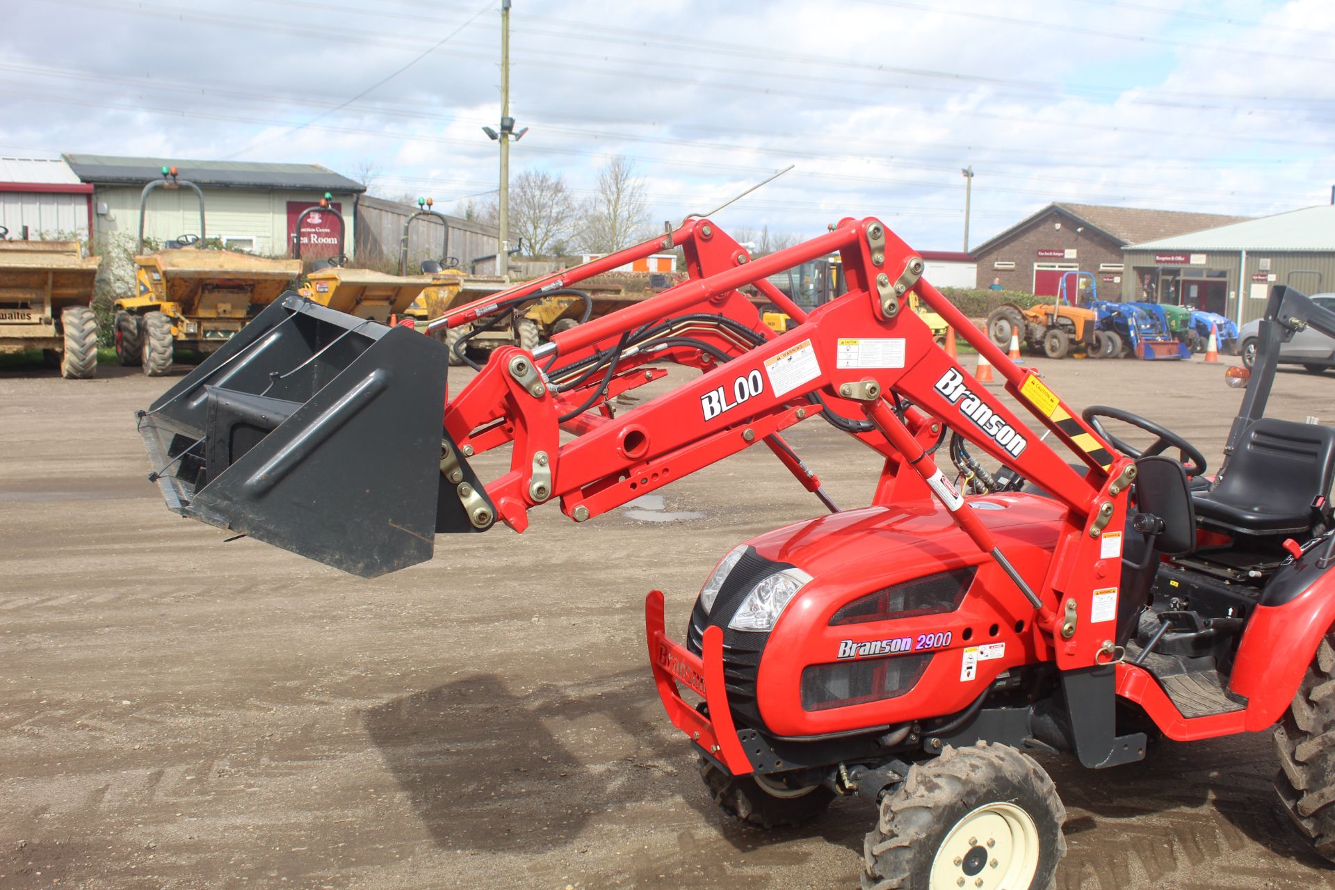 Branson 2900 4WD compact tractor. Registration NK67 EAF. Date of first registration 31/12/2016. 9. - Image 57 of 57