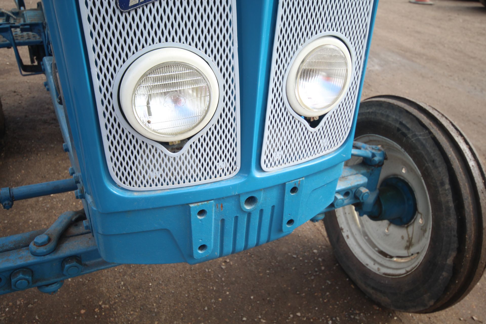 Fordson New Performance Super Major 2WD tractor. 12.4-36 rear wheels and tyres @ 99%. Key held. - Image 6 of 47