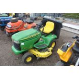 John Deere LX279 lawn mower with collector. Owned from new. Key held.