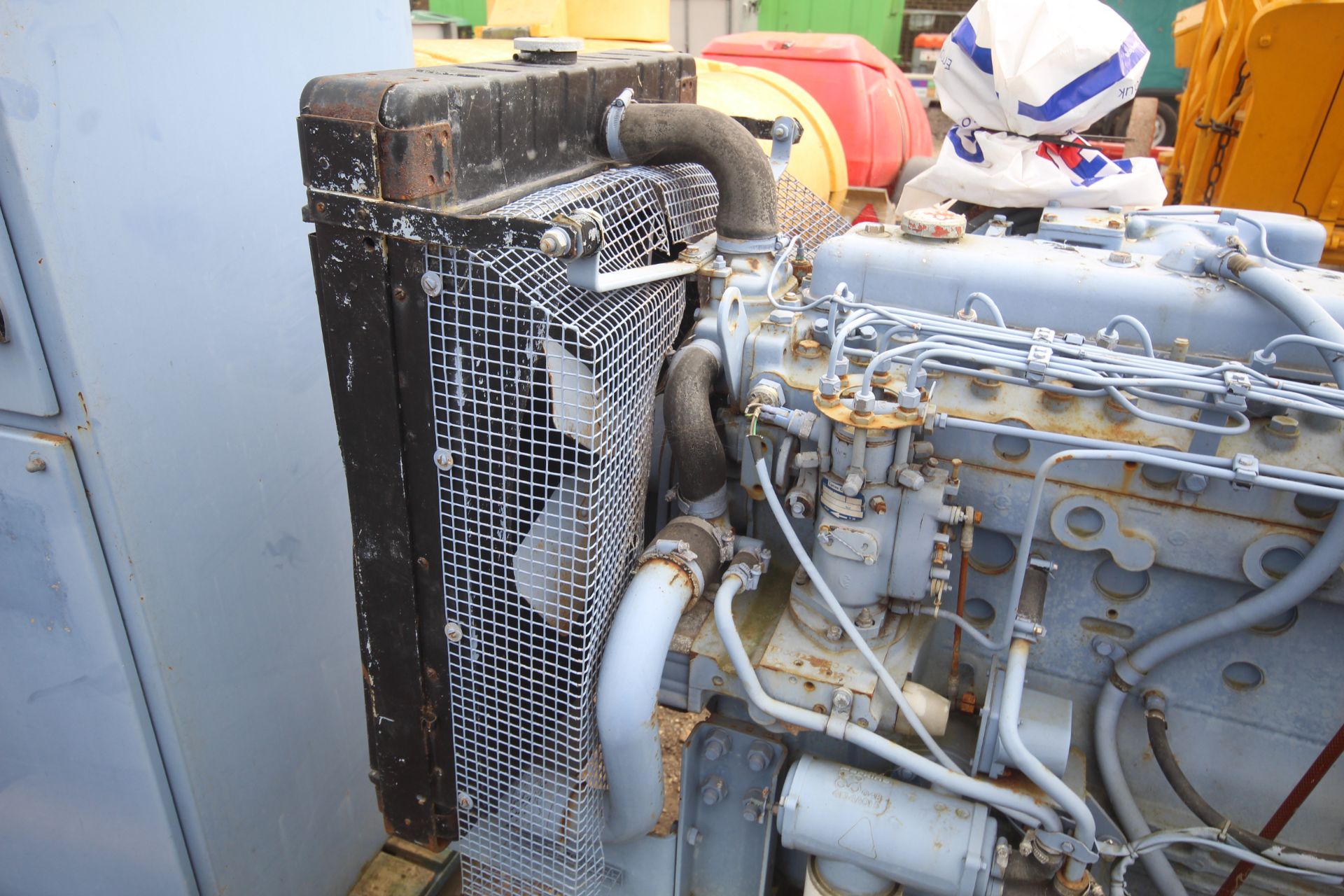 100 KVA turbo diesel generator. With self-start control panel. - Image 8 of 20