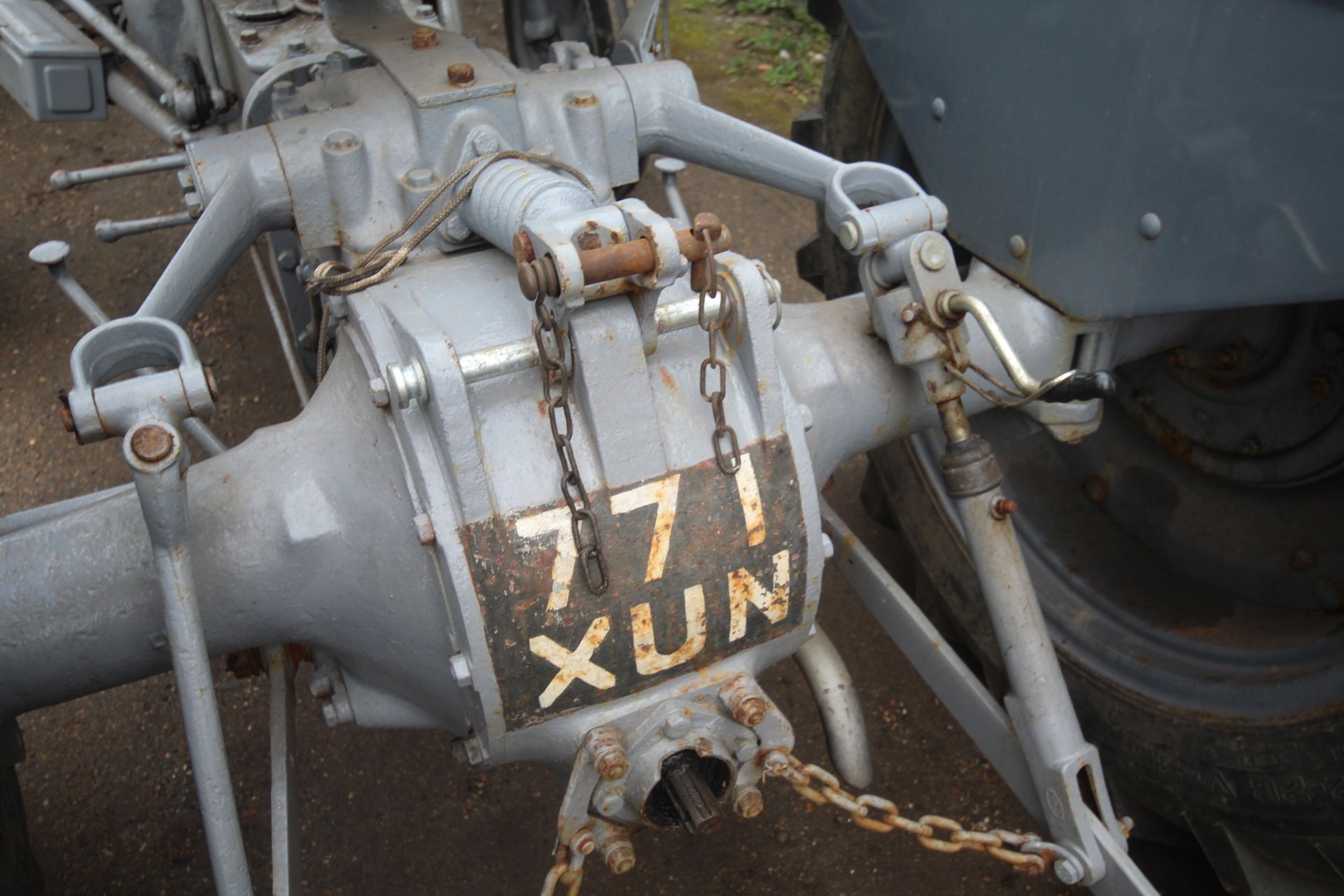 Ferguson TEA 20 Petrol 2WD tractor. Registration 771 XUN. 1948. Serial number 57289. 11.2-28 rear - Image 18 of 44