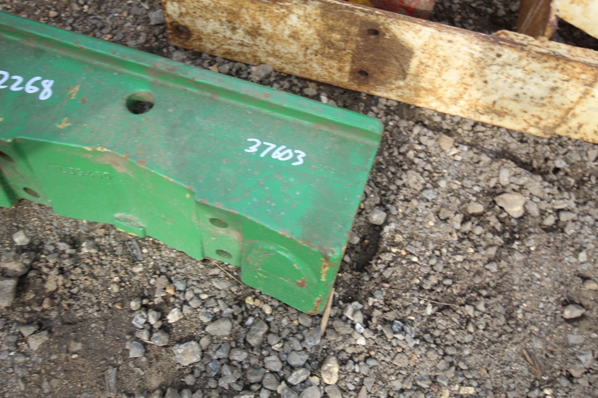 John Deere weight carrier. - Image 3 of 5