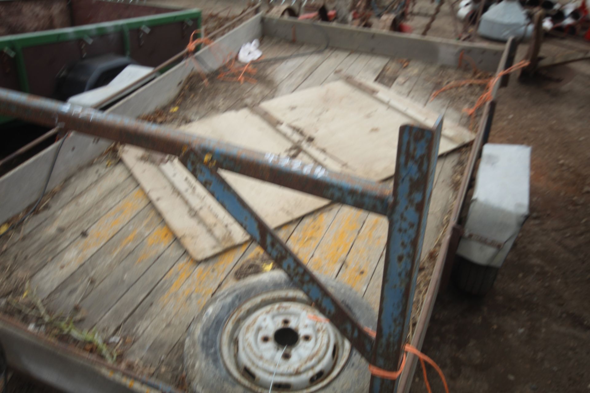 Single axle car trailer. For sale due to retirement. V - Image 17 of 19