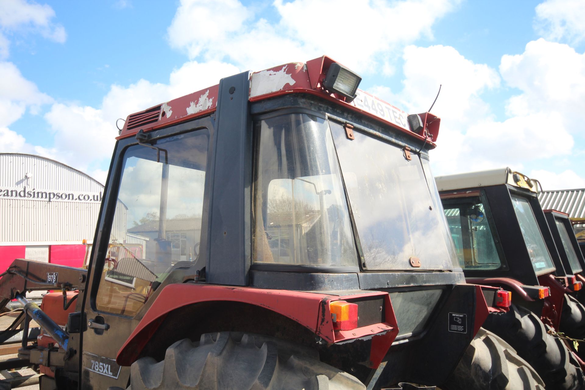 Case International 785XL 4WD tractor. Registration E449 TEC. Date of first registration 07/12/ - Image 4 of 66