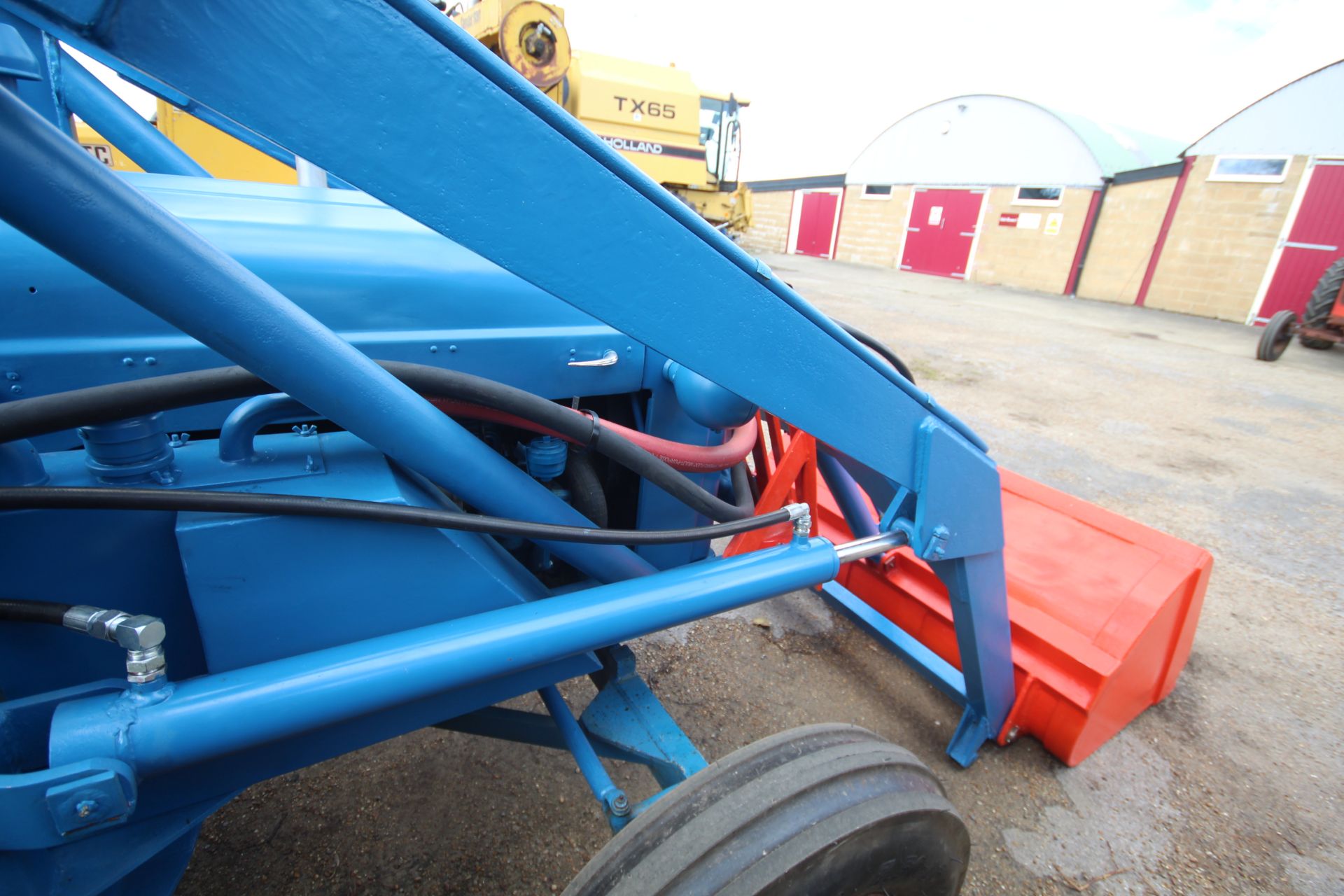 Fordson Power Major 2WD tractor. Registration 708 GUR (no paperwork). 12.4-36 rear wheels and - Image 38 of 54