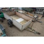 7ft x 4ft single axle car trailer. V