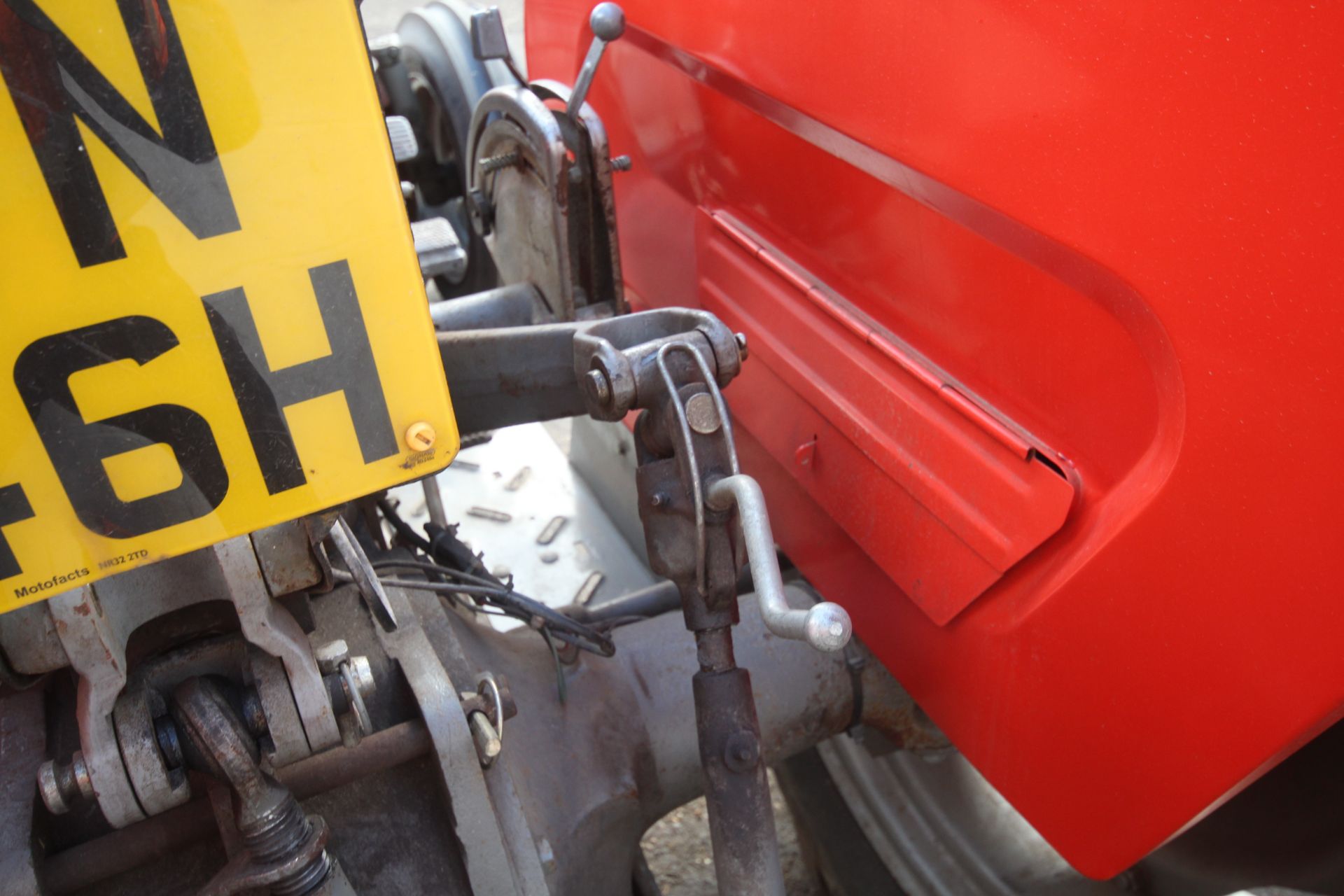 Massey Ferguson 135 2WD tractor. Registration SVN 746H. Date of first registration 25/03/1970. 12. - Image 25 of 46