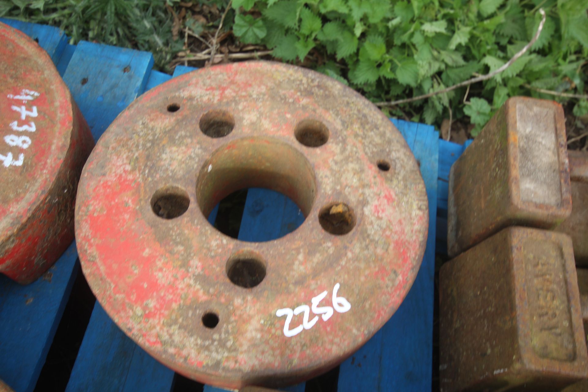 2x Lely wheel weights. - Image 3 of 3