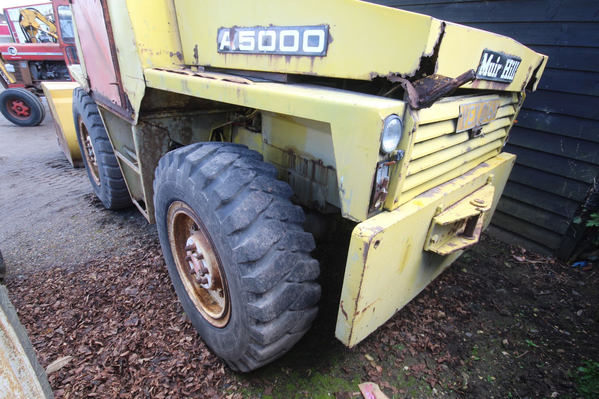 Muir Hill A5000 4WD loader. Registration VEX 216X (no paperwork). Date of first registration 18/08/ - Image 6 of 57