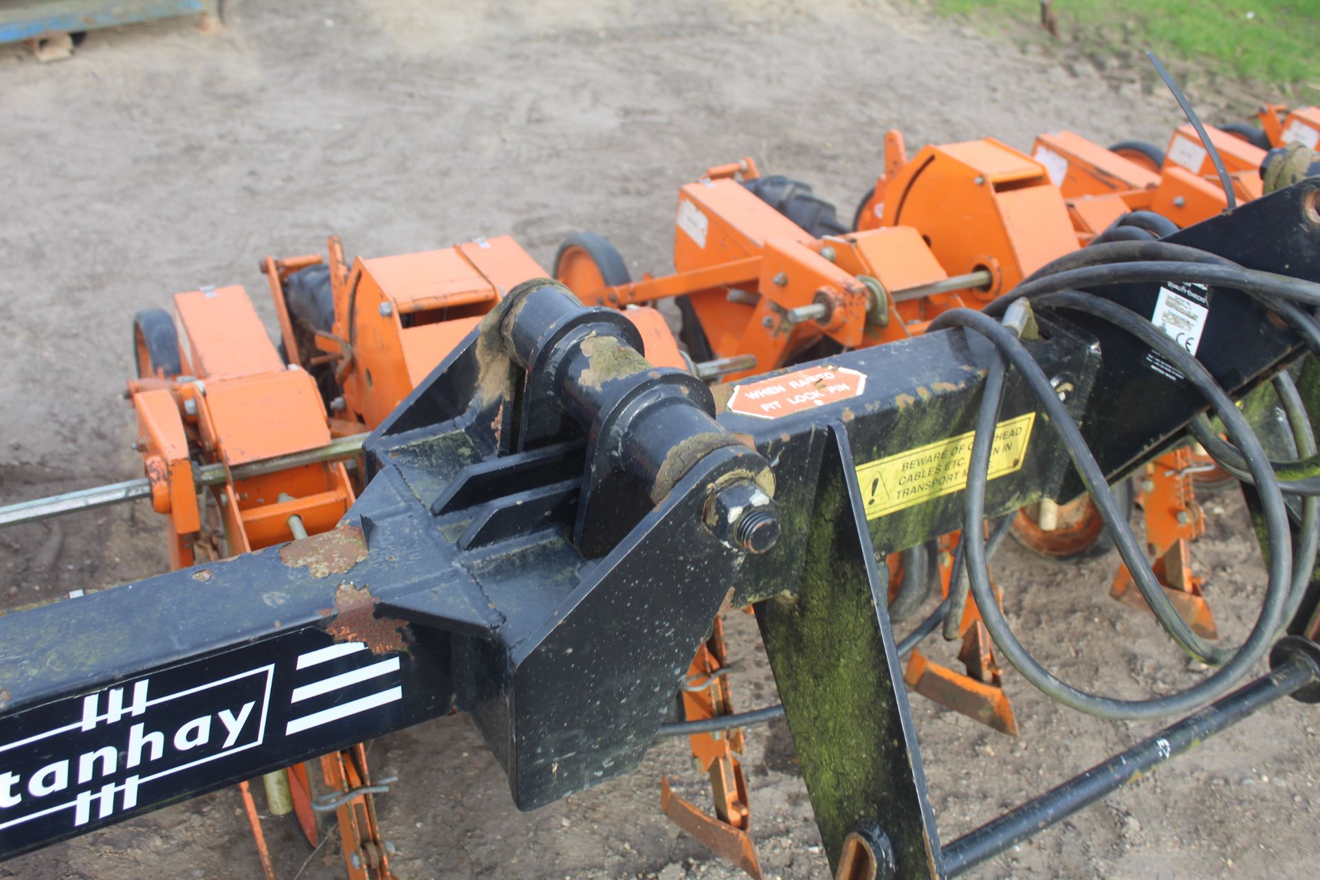 Stanhay Rallye 592 hdraulic folding 12 row beet drill. With bout markers. For spares or repair. V - Bild 26 aus 26