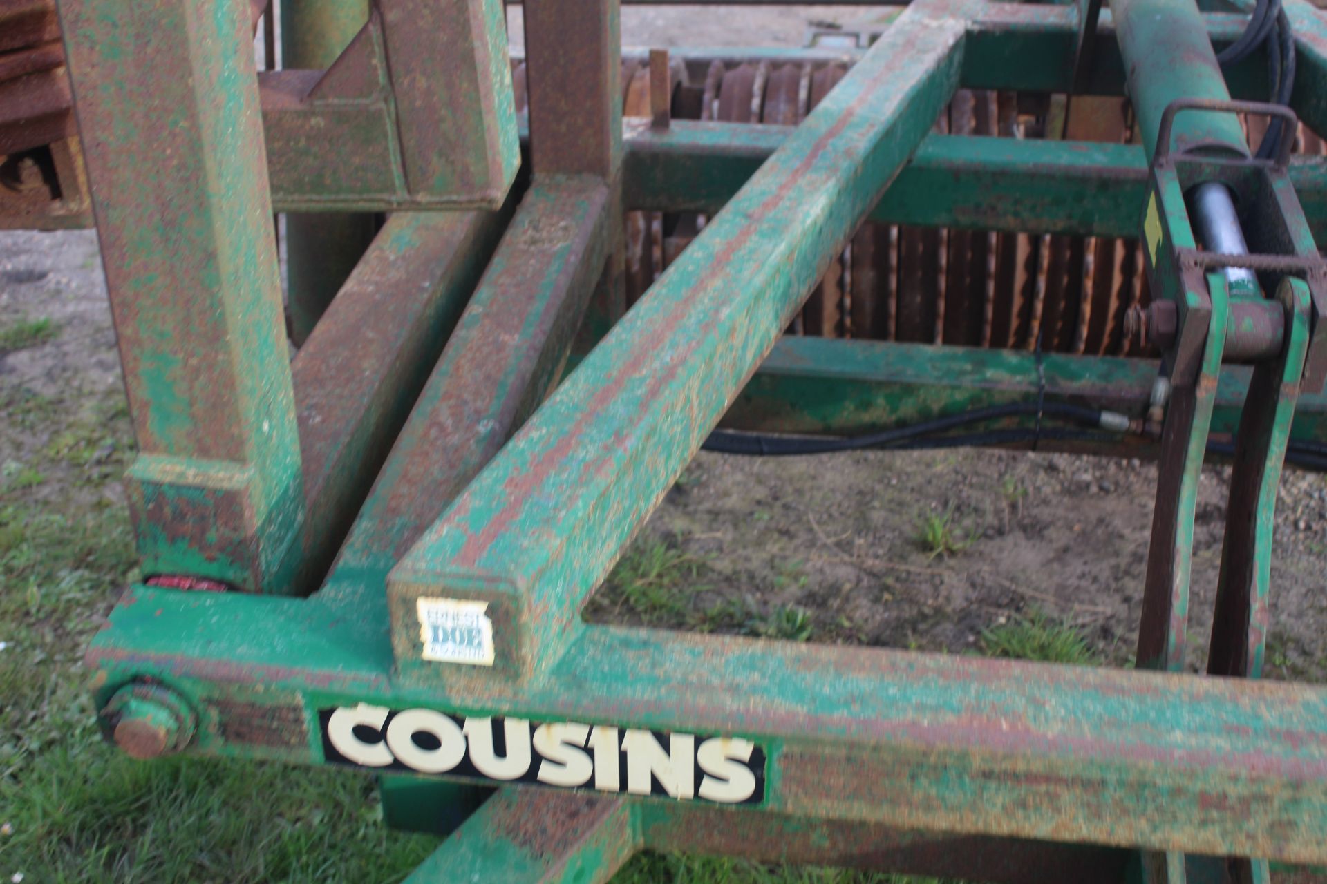 Cousins 24ft vertical folding rolls. With breaker rings. V - Image 20 of 36