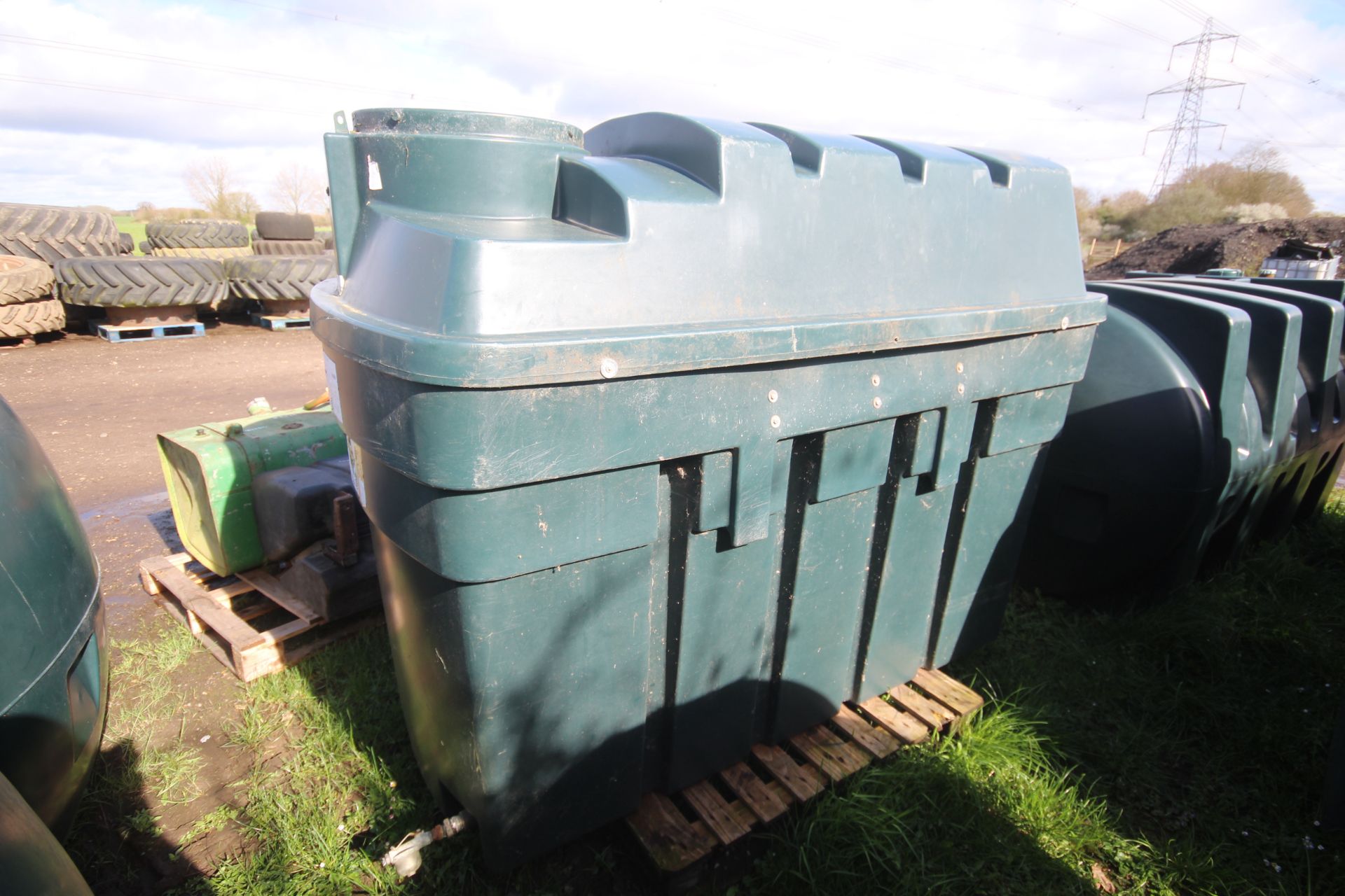 Titan ES1225B Bundid oil tank. - Bild 2 aus 6