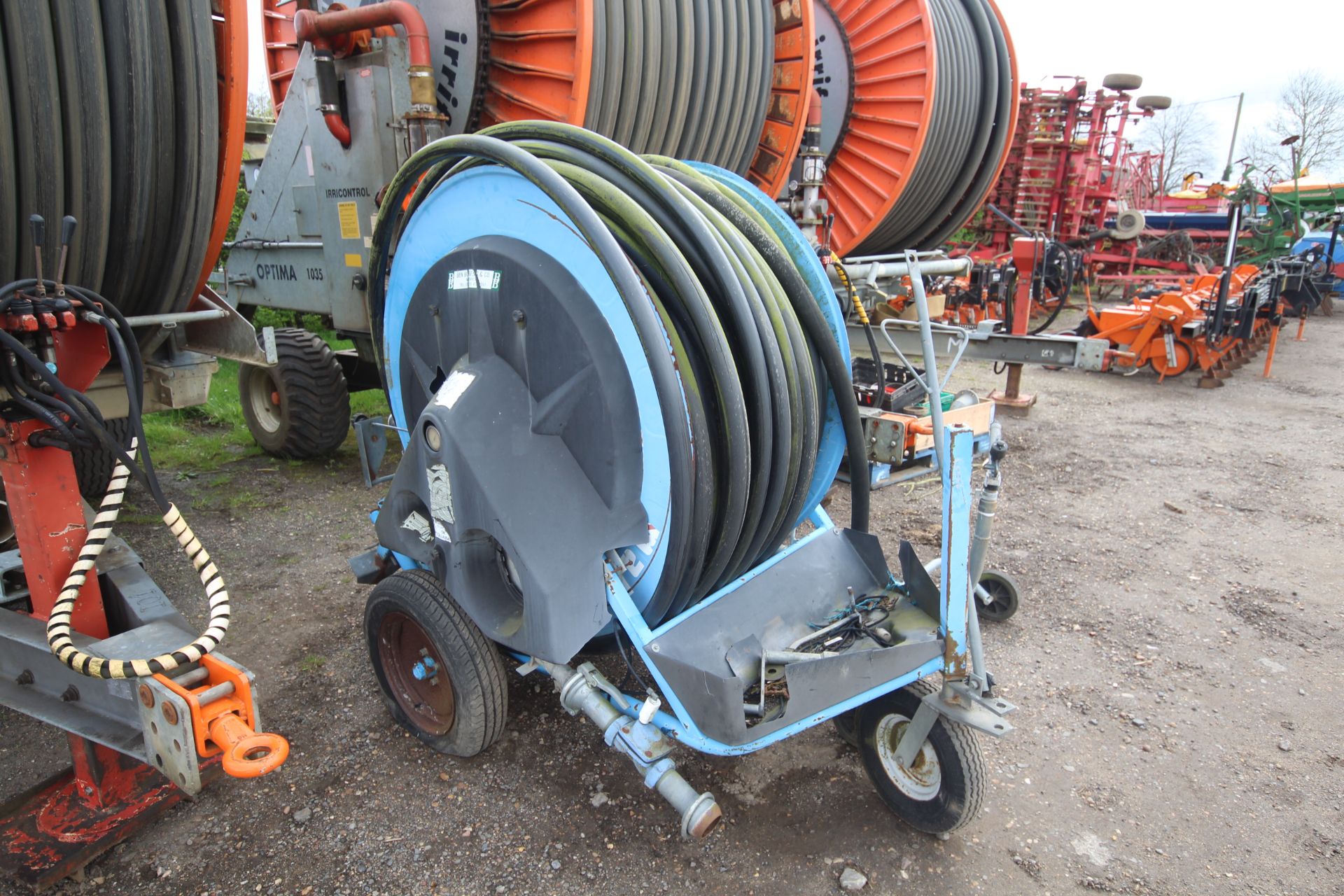 Magar compact irrigation reel.