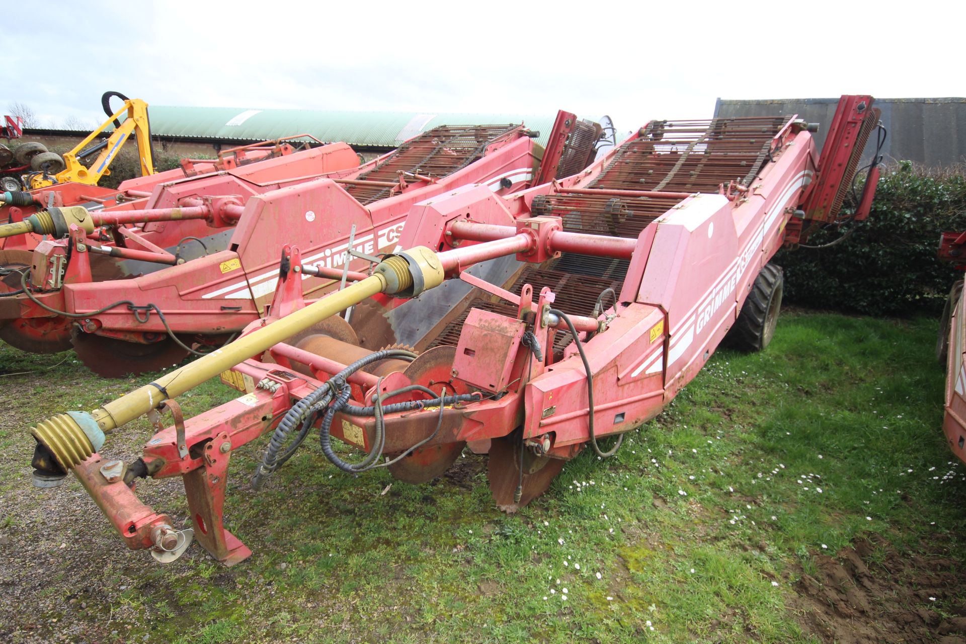 Grimme CS170 Multi-Web destoner. V