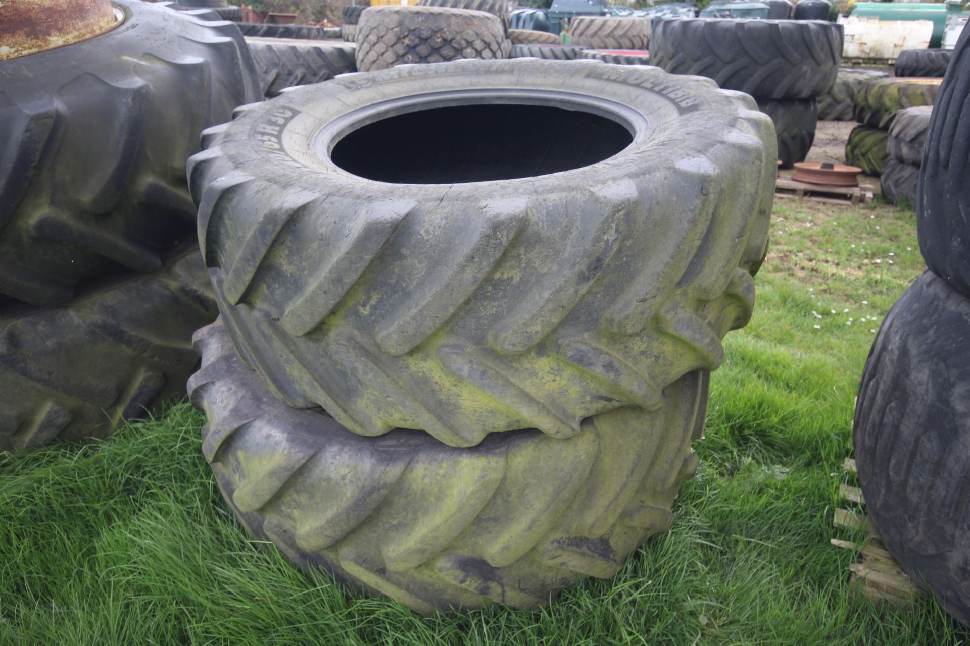 Pair of 540/65R30 tyres. - Image 2 of 4