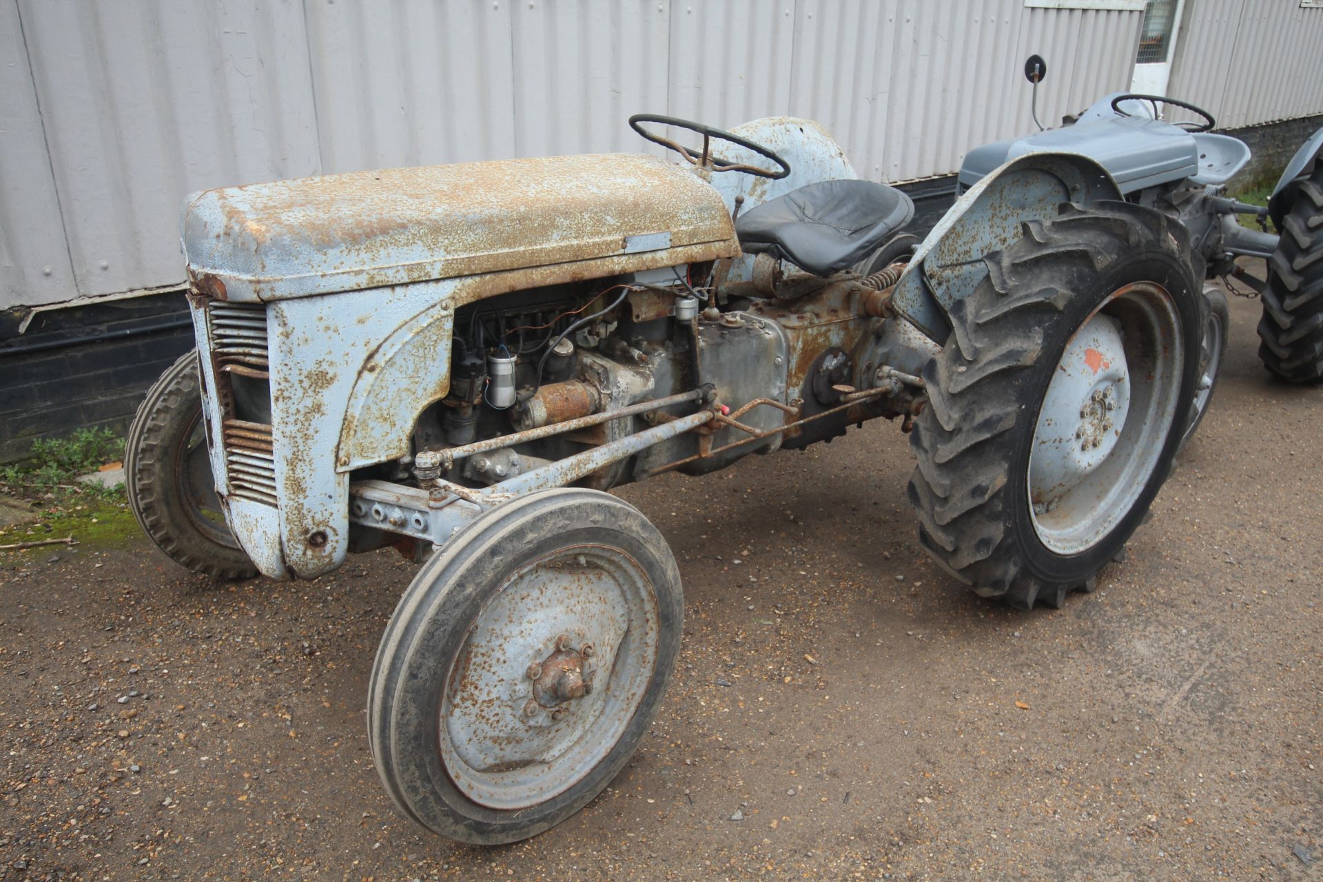 Ferguson TED 20 Petrol/ TVO 2WD tractor. 1953. Serial number 201176. Key held. V