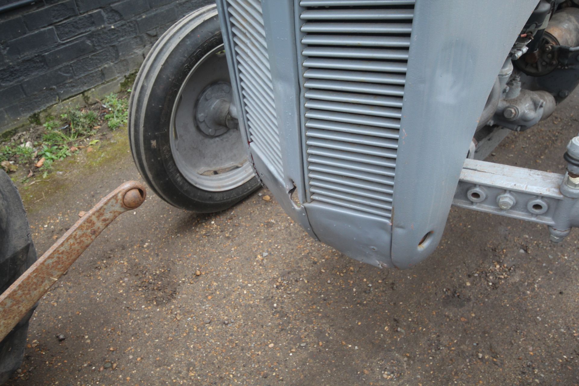 Ferguson TEA 20 Petrol 2WD tractor. Registration 771 XUN. 1948. Serial number 57289. 11.2-28 rear - Image 6 of 44