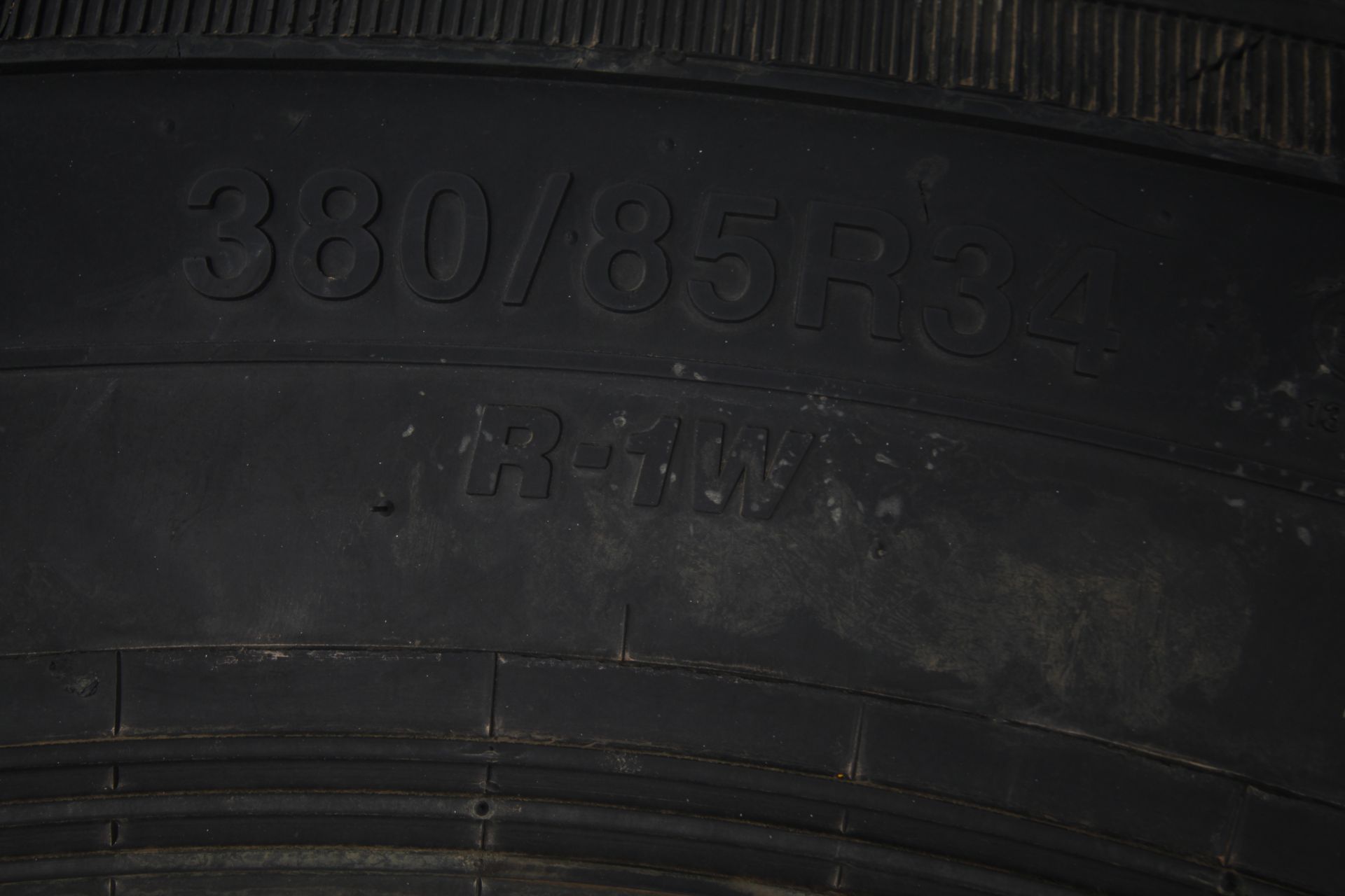 Pair of 380/85R34 tyres. V - Image 3 of 4