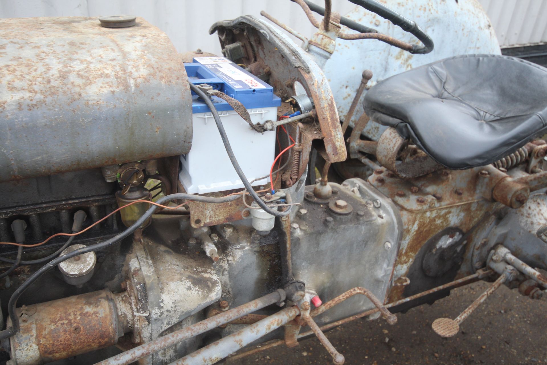 Ferguson TED 20 Petrol/ TVO 2WD tractor. 1953. Serial number 201176. Key held. V - Image 45 of 45