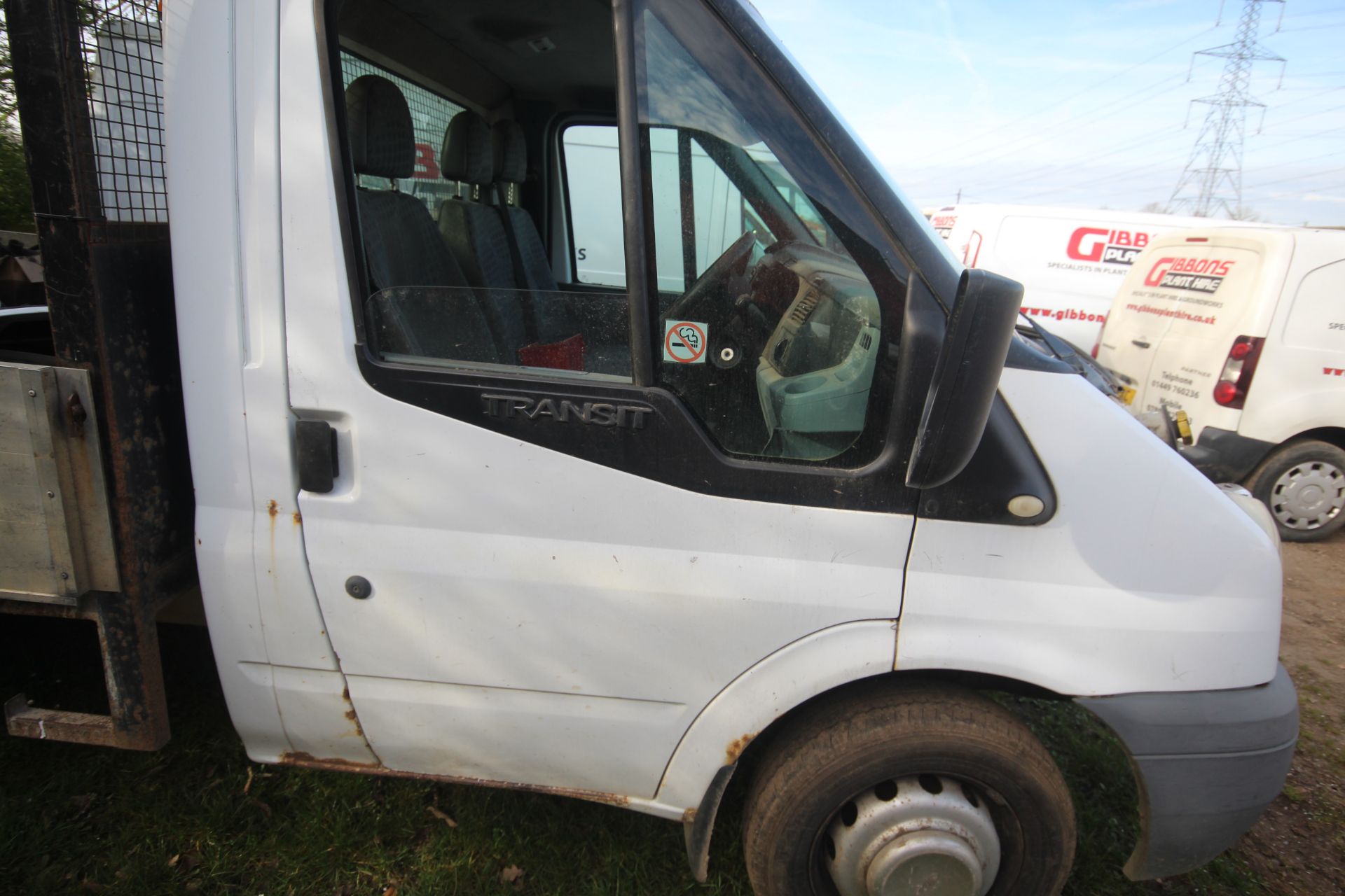 Ford Transit 350 2.4L diesel manual drop side tipper. Registration AD60 YML. Date of first - Image 10 of 35