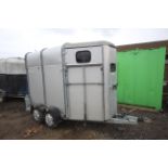 Ifor Williams HB505 two horse twin axle horsebox. Manual held.