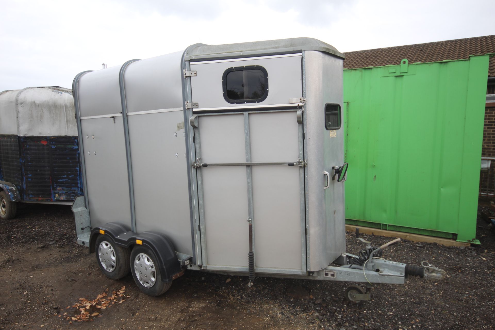 Ifor Williams HB505 two horse twin axle horsebox. Manual held.