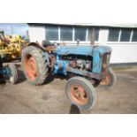 Fordson Super Major 2WD tractor. Key held.