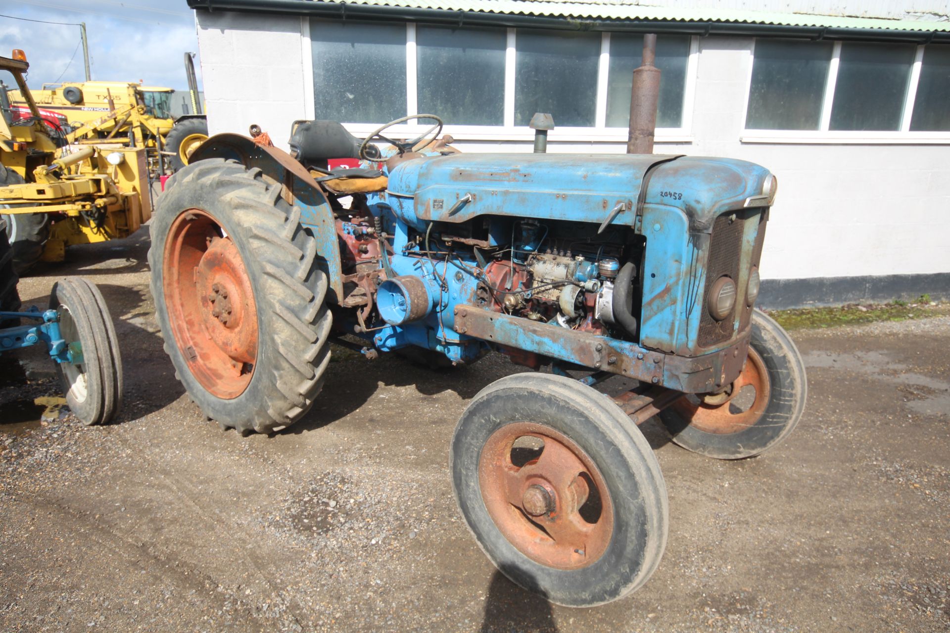 Fordson Super Major 2WD tractor. Key held.