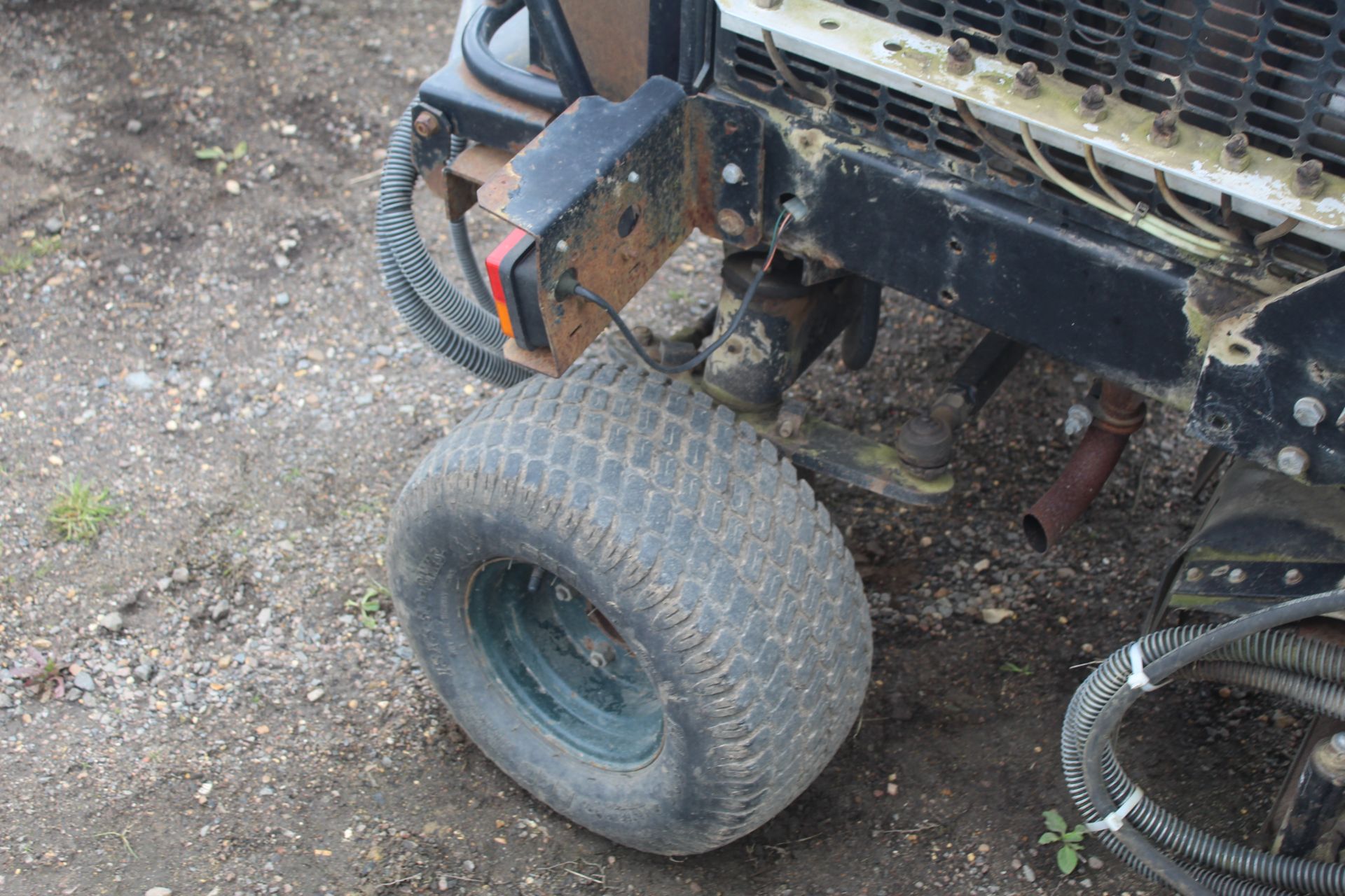 Hayter LT324 4WD ride-on triple gang cylinder mower. Registration KE03 GYG. Date of first - Image 13 of 24