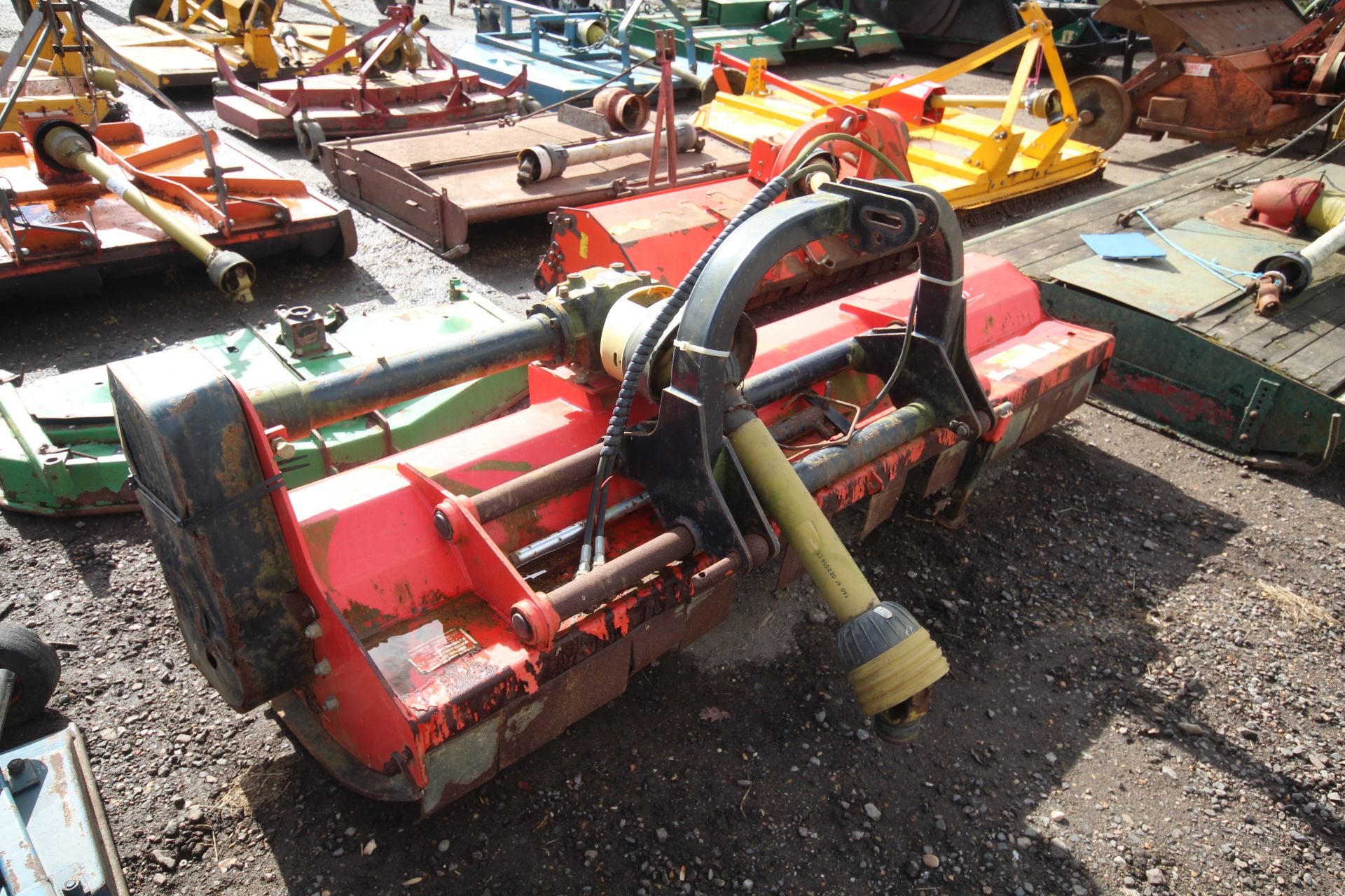 Twose Tornado Elite 7ft6in flail mower. With rear roller and sideshift. V - Bild 2 aus 15