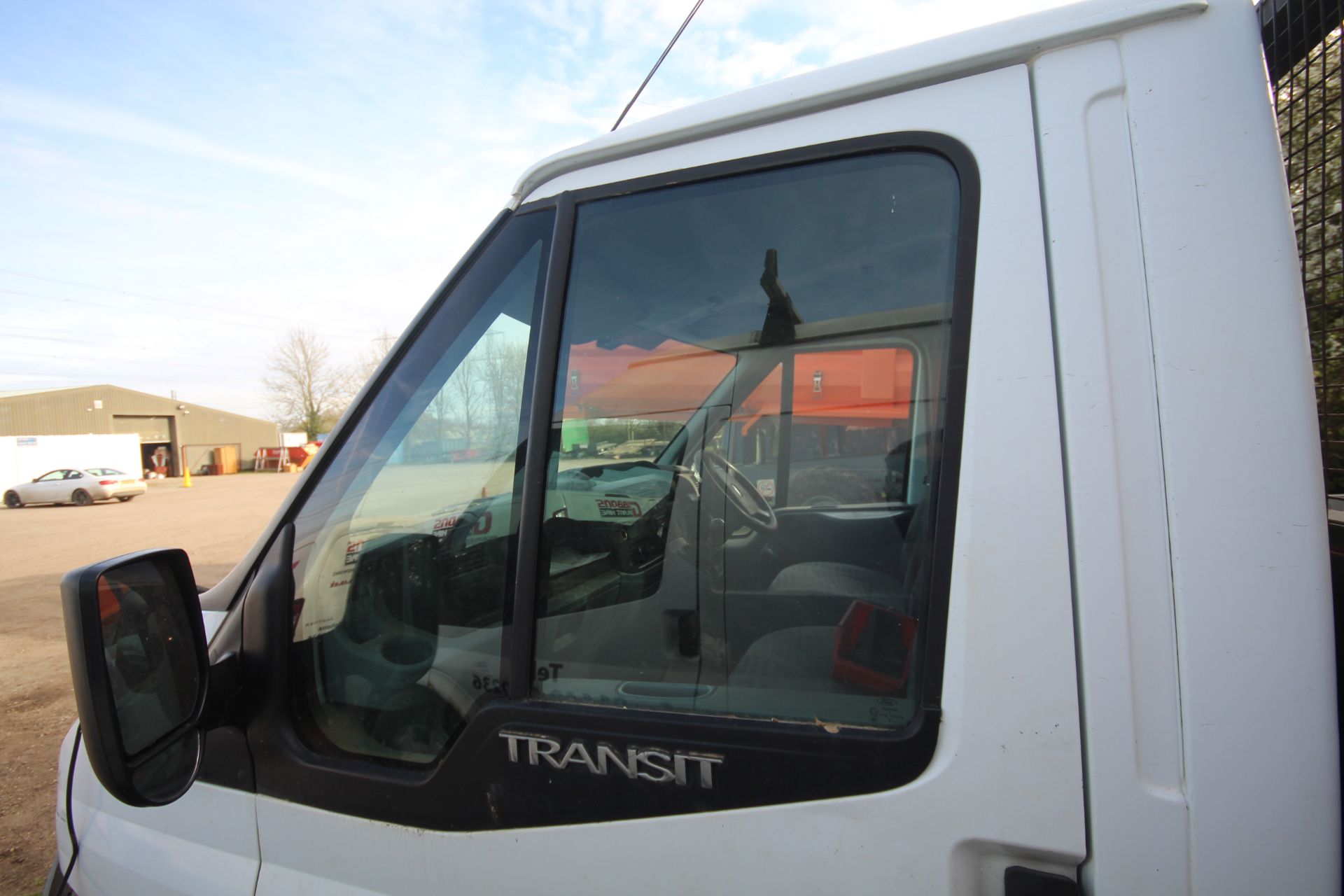 Ford Transit 350 2.4L diesel manual drop side tipper. Registration AD60 YML. Date of first - Image 21 of 35