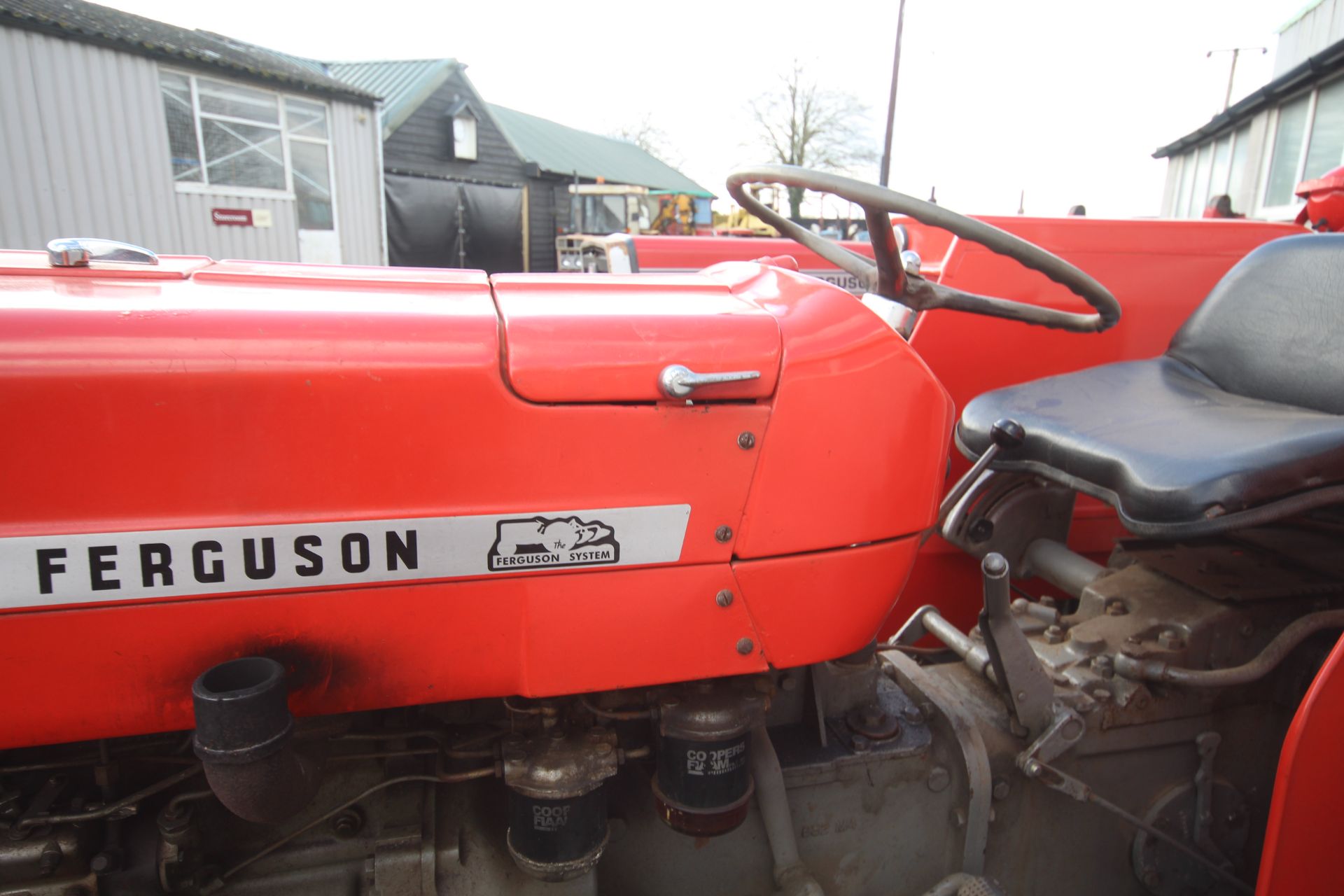 Massey Ferguson 135 2WD tractor. Registration SVN 746H. Date of first registration 25/03/1970. 12. - Image 12 of 46