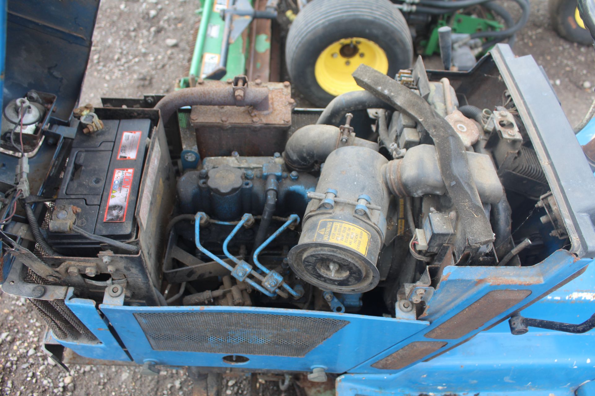 Ford LGT14D diesel hydrostatic ride-on mower. Key held. - Image 20 of 21