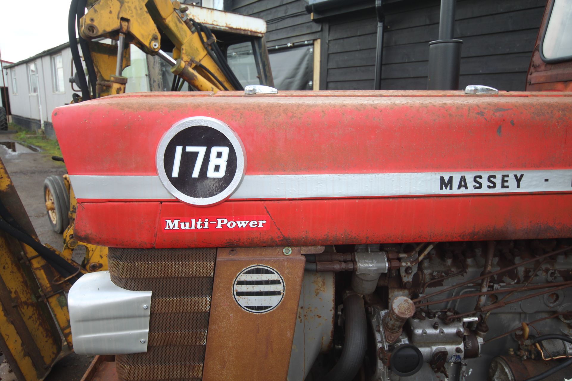 Massey Ferguson 178 Multi-Power 2WD tractor. Registration GWC 408H. Date of first registration 16/ - Bild 13 aus 56