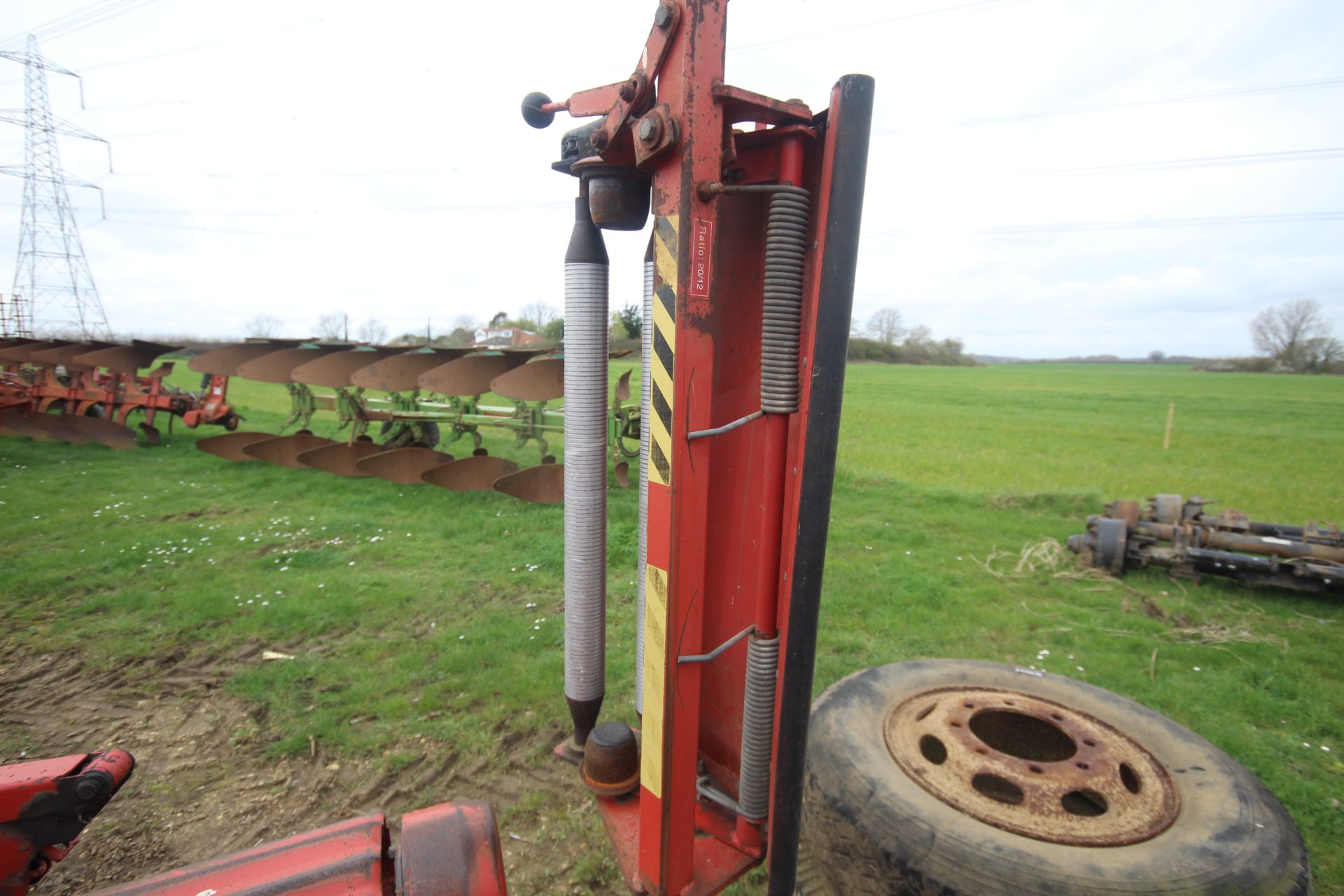 Kverneland Taruup UN7655 trailed square/ round bale wrapper. 1997. Control box held. V - Bild 14 aus 29