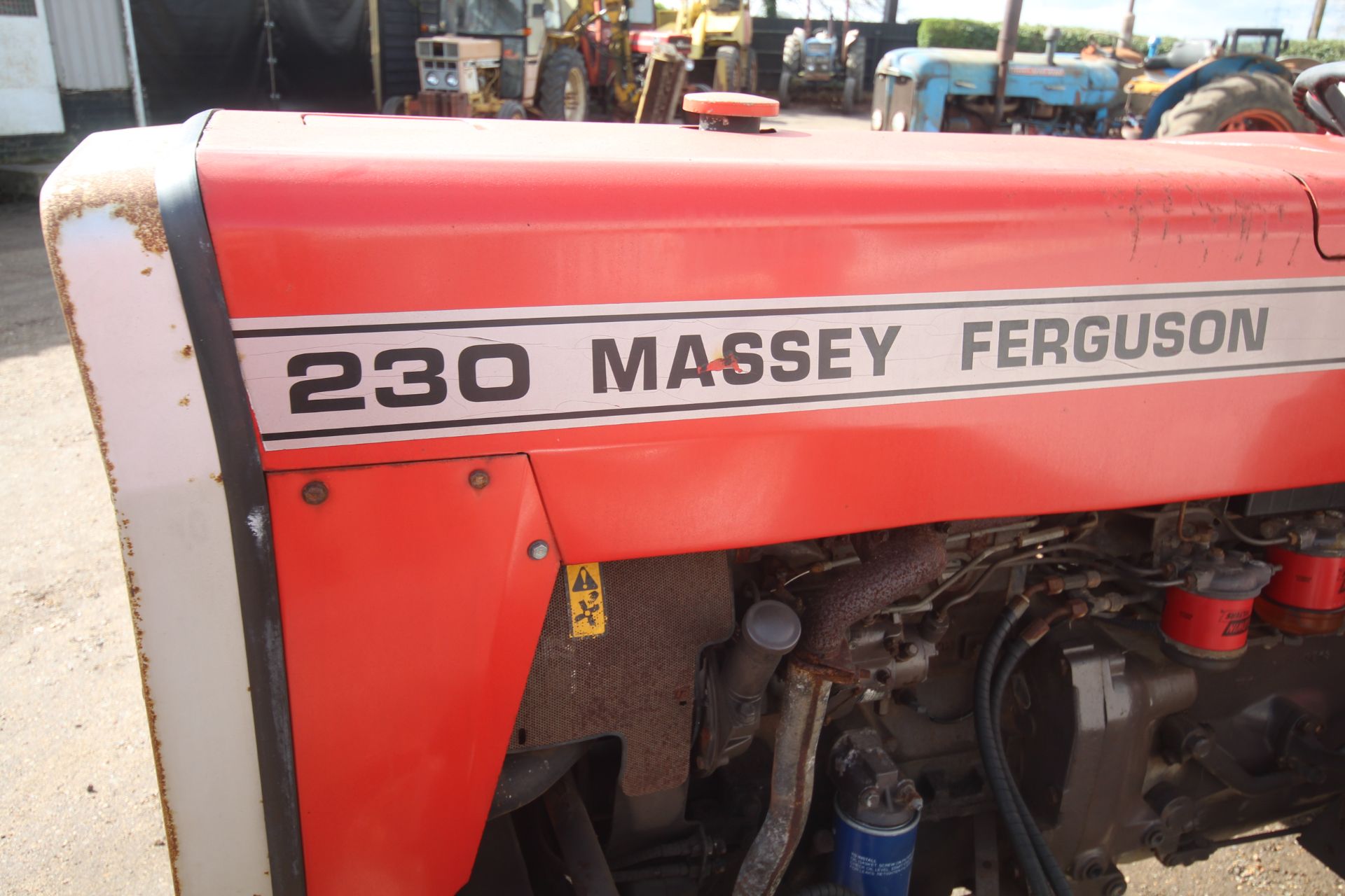 Massey Ferguson 230 2WD tractor. Registration N510 JGV. Date of first registration 23/10/1995. 5,032 - Image 9 of 47